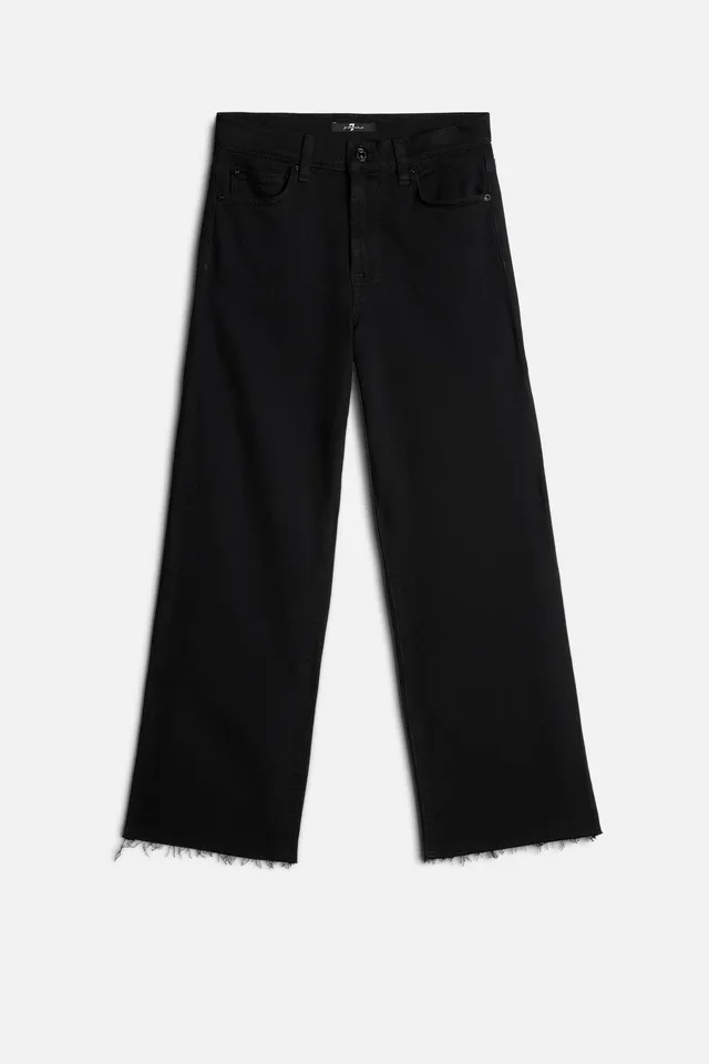 7-for-all-mankind-cropped-alexa-straight-jeans-in-black image 1