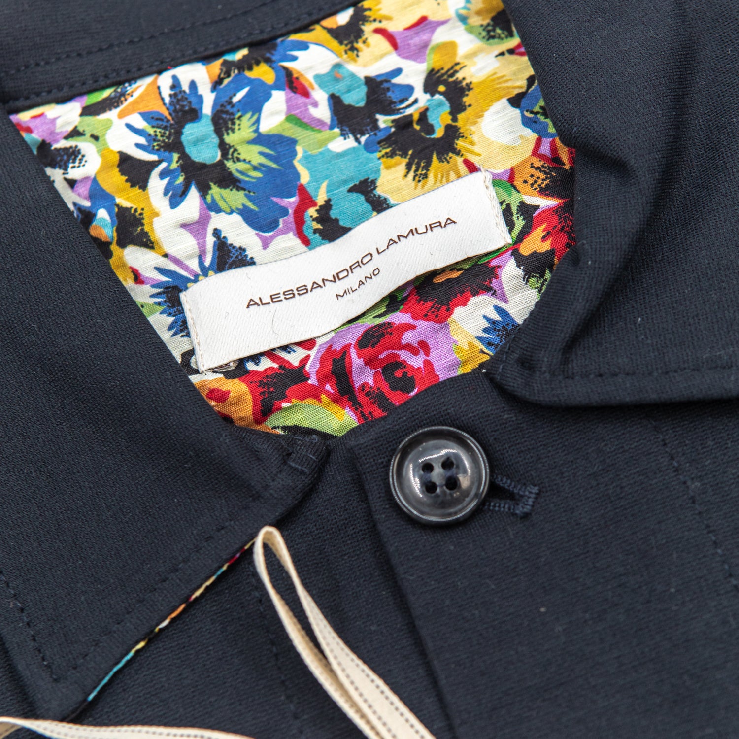 alessandro-lamura-herren-overshirt-giacca-camicia-blu-notte-floral image 3