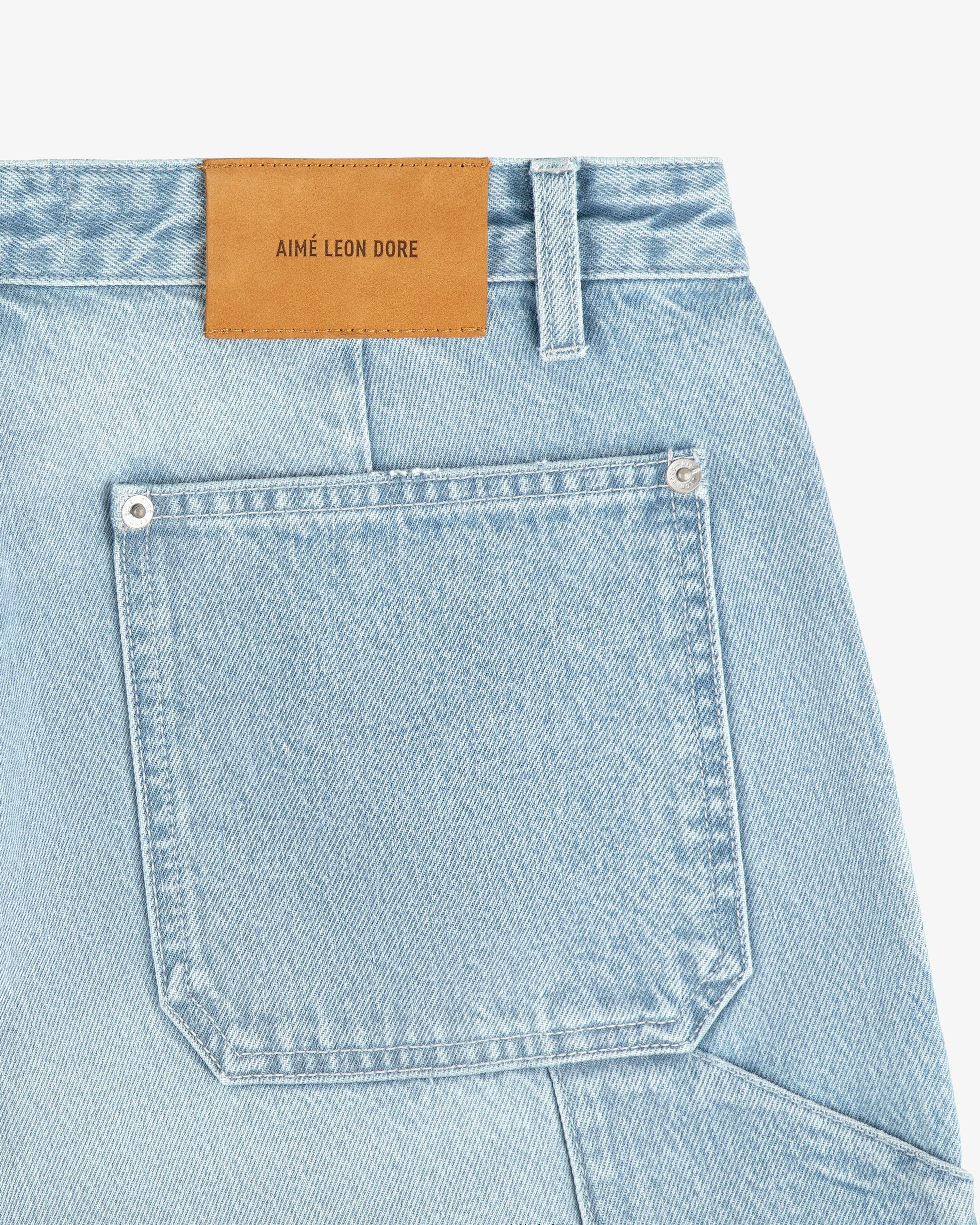 aim-leon-dore-denim-carpenter-pant-indigo-straight-fit-aus-baumwolle image 6