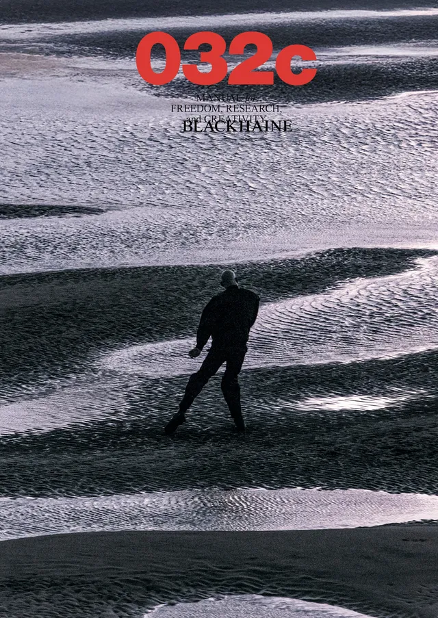032c-blackhaine-poster-simone-rocha-print image 1