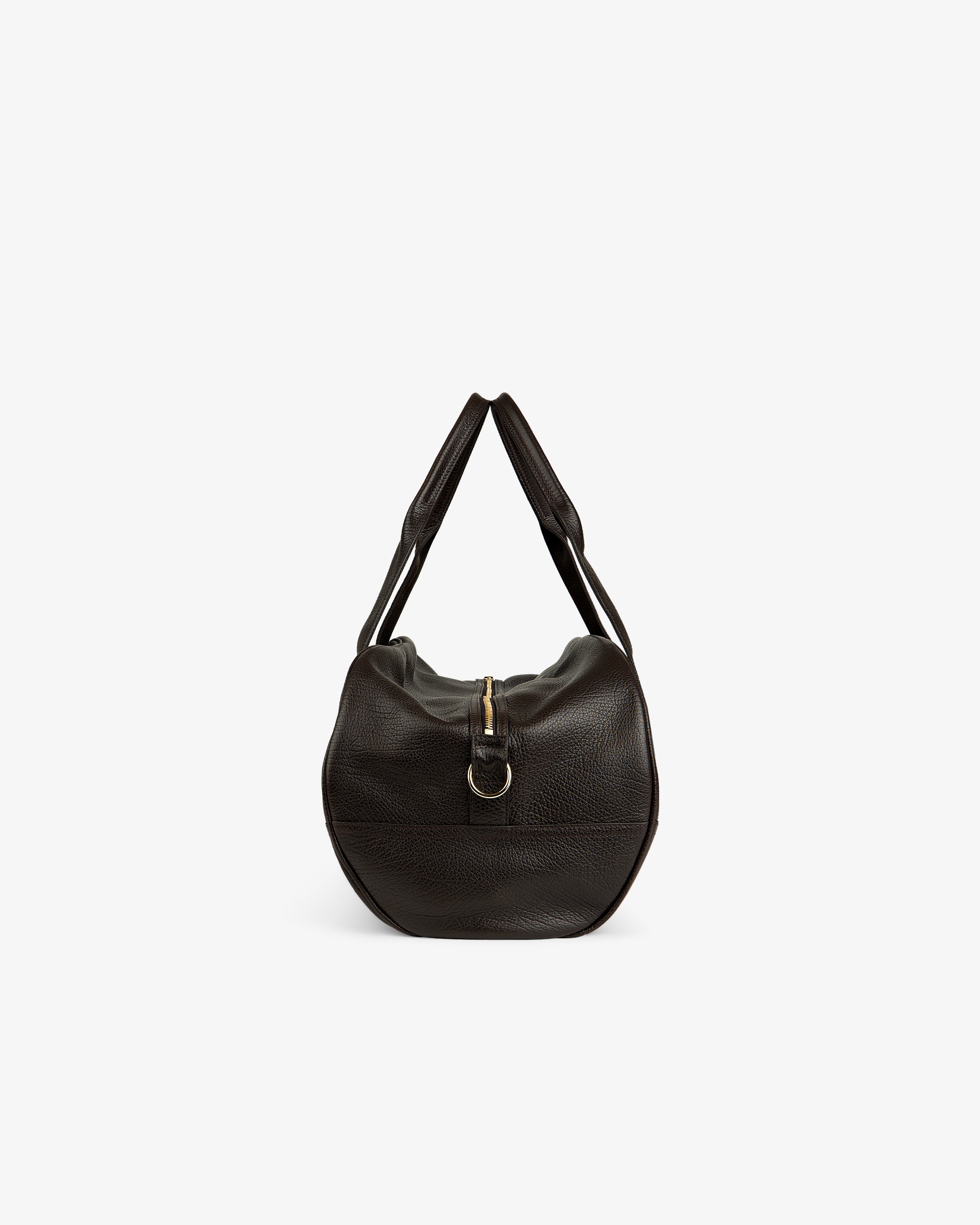 aim-leon-dore-tumbled-leather-duffle-bag-braun image 5