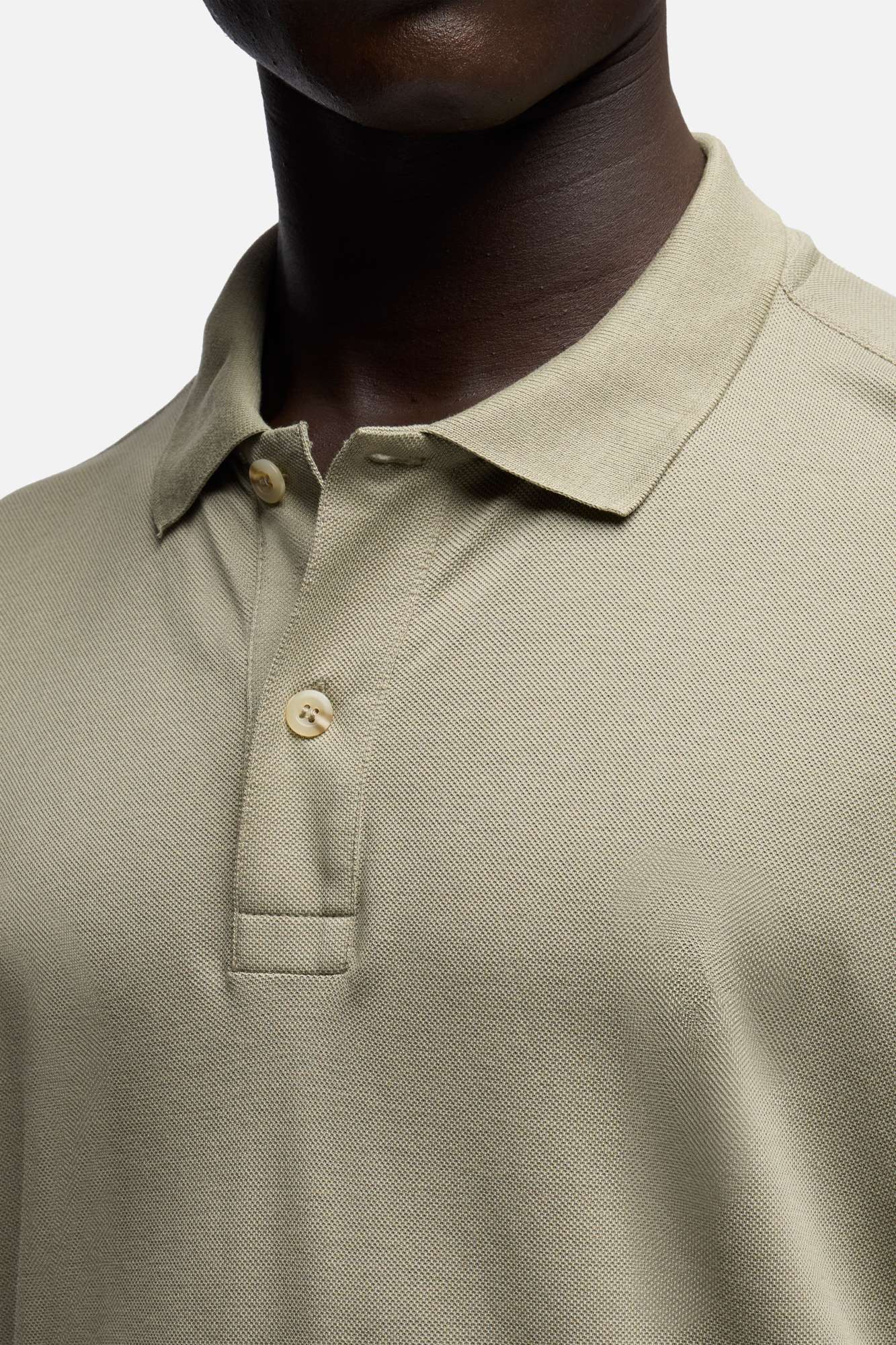 7-for-all-mankind-short-sleeve-polo-lyocell-army-gr-n image 4