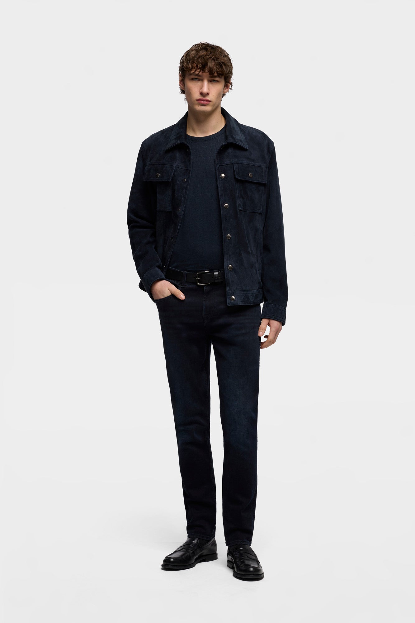 7-for-all-mankind-slimmy-tapered-jeans-herren-luxe-performance-low-schwarz image 2