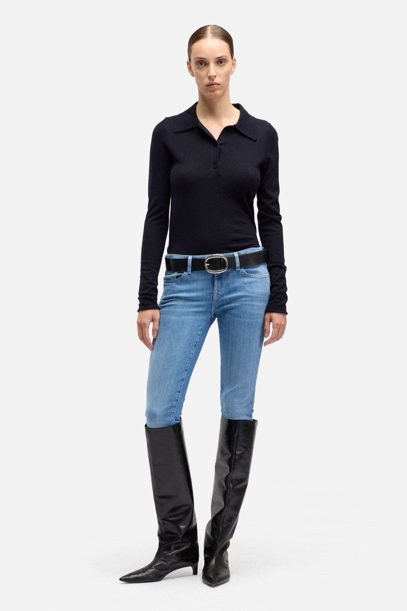 7-for-all-mankind-low-skinny-skinny-jeans-slim-illusion-iceflow-light-wash image 2
