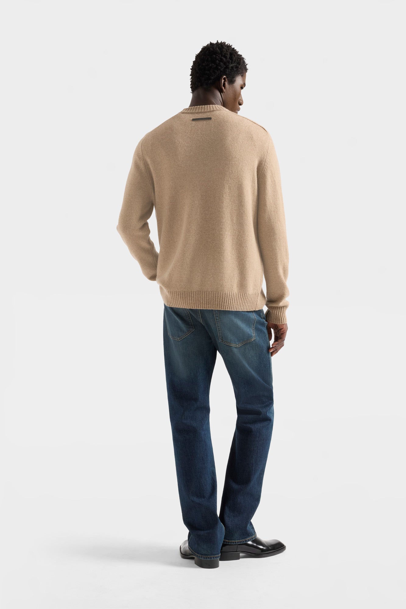 7-for-all-mankind-crewneck-sweater-cashmere-oat-herren image 5