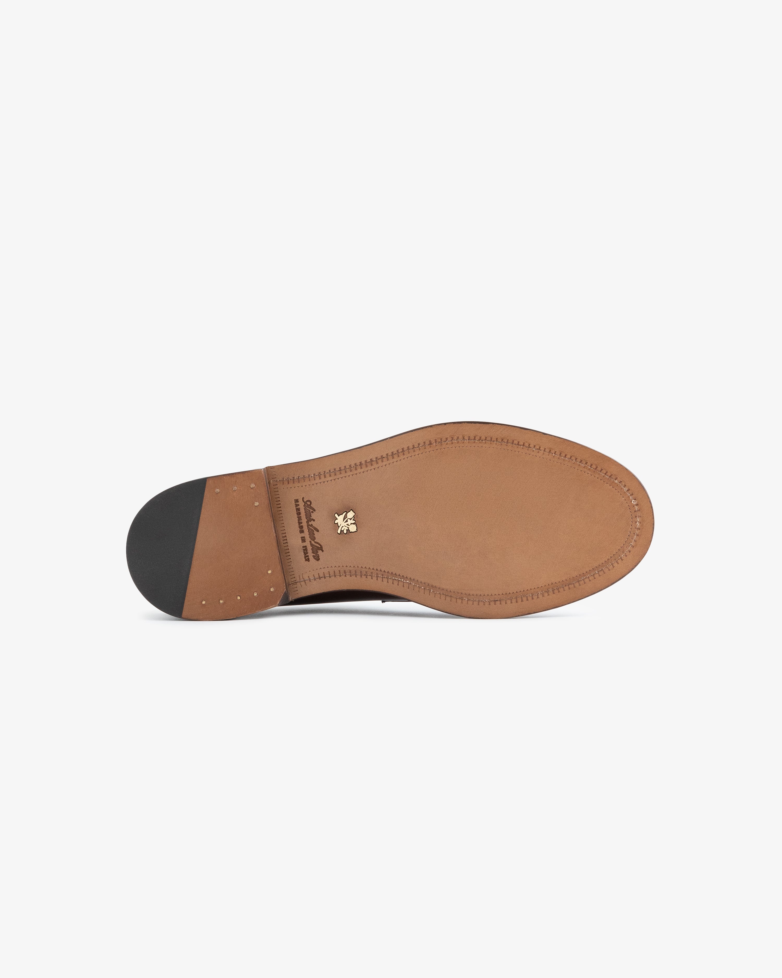 aim-leon-dore-queens-crest-loafer-gr-n-vollleder image 6