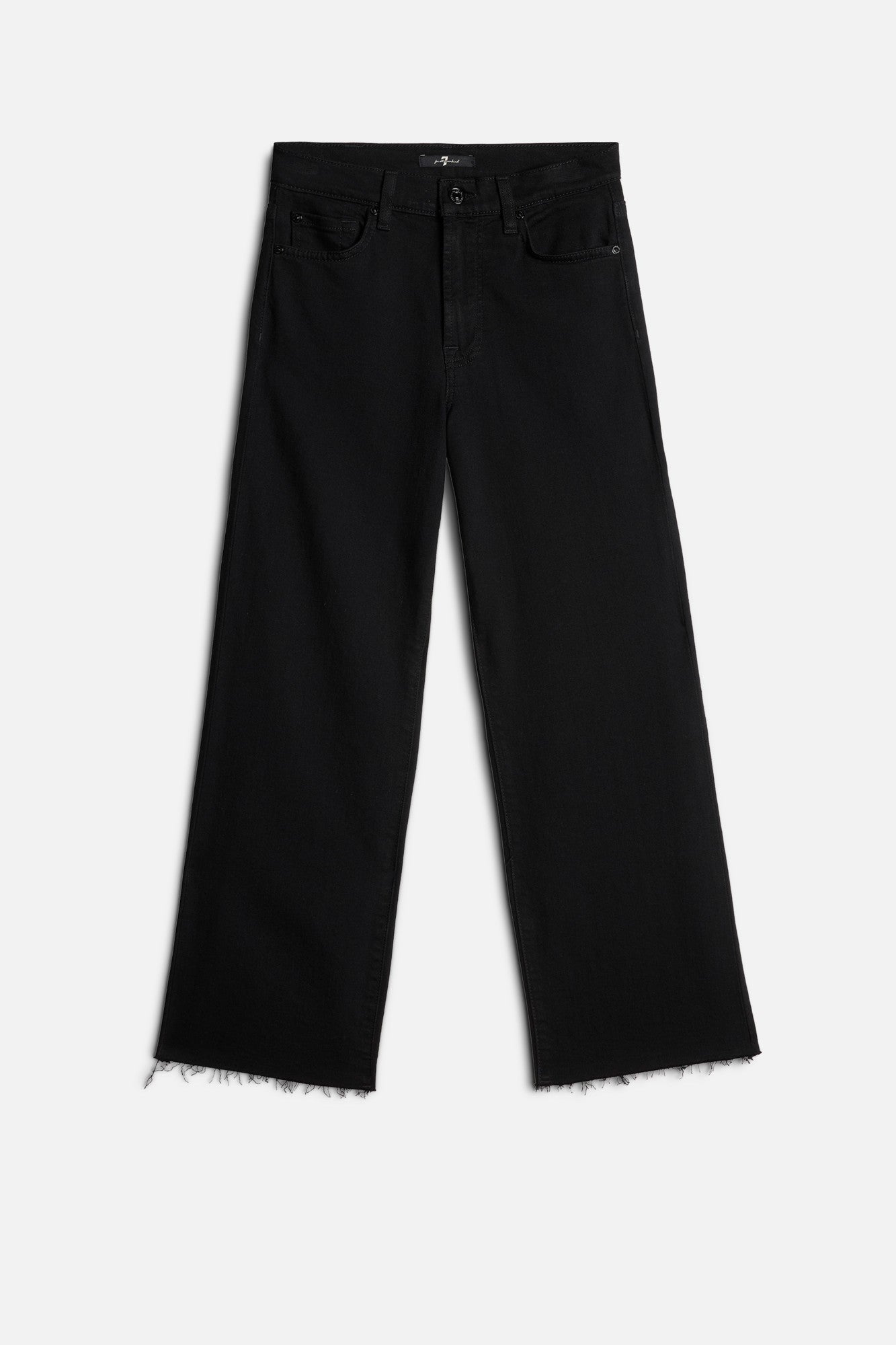 7-for-all-mankind-cropped-alexa-straight-jeans-in-black image 1