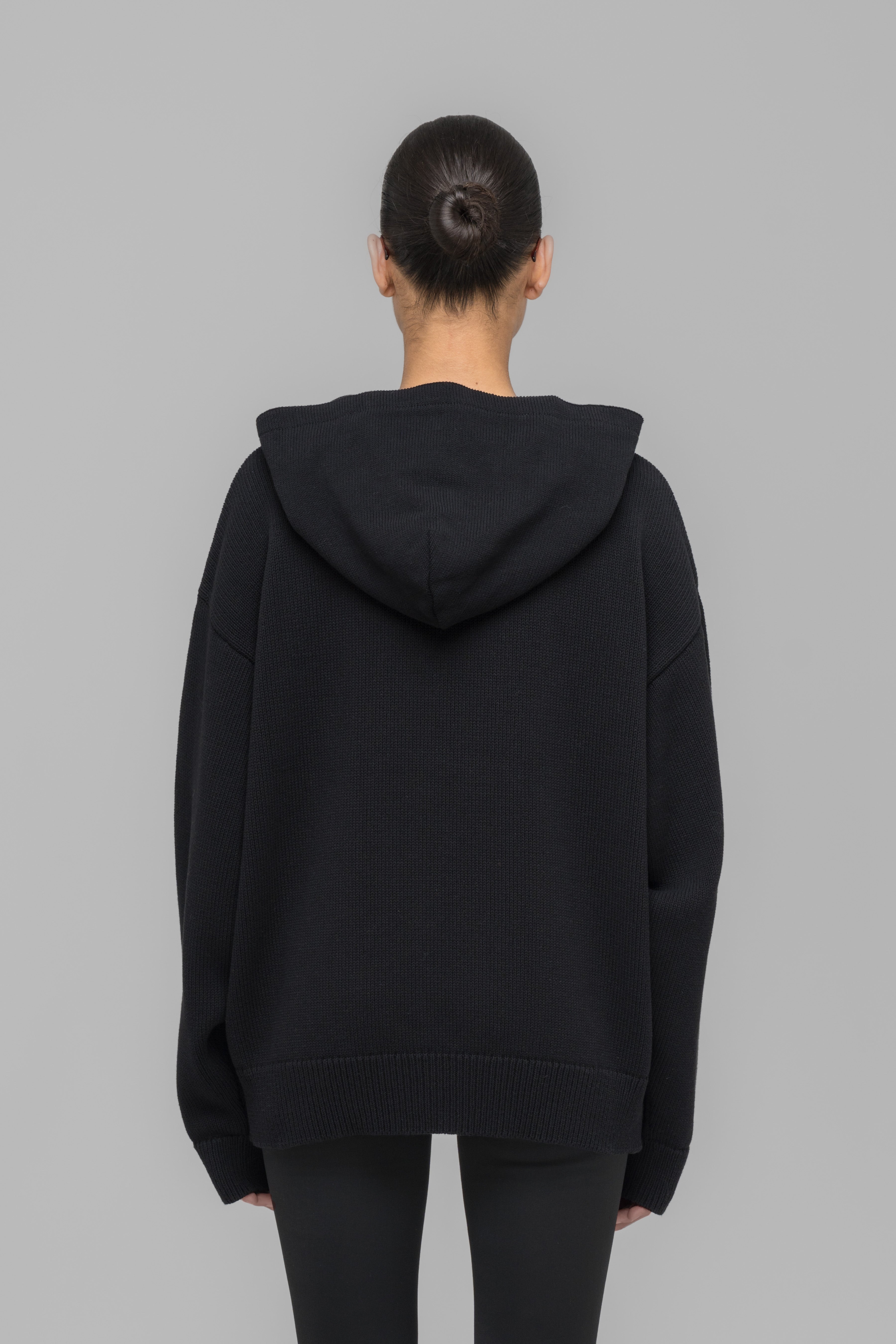 032c-lucky-strike-hooded-knit-hoodie-aus-heavy-cotton-knit-im-loose-fit image 4