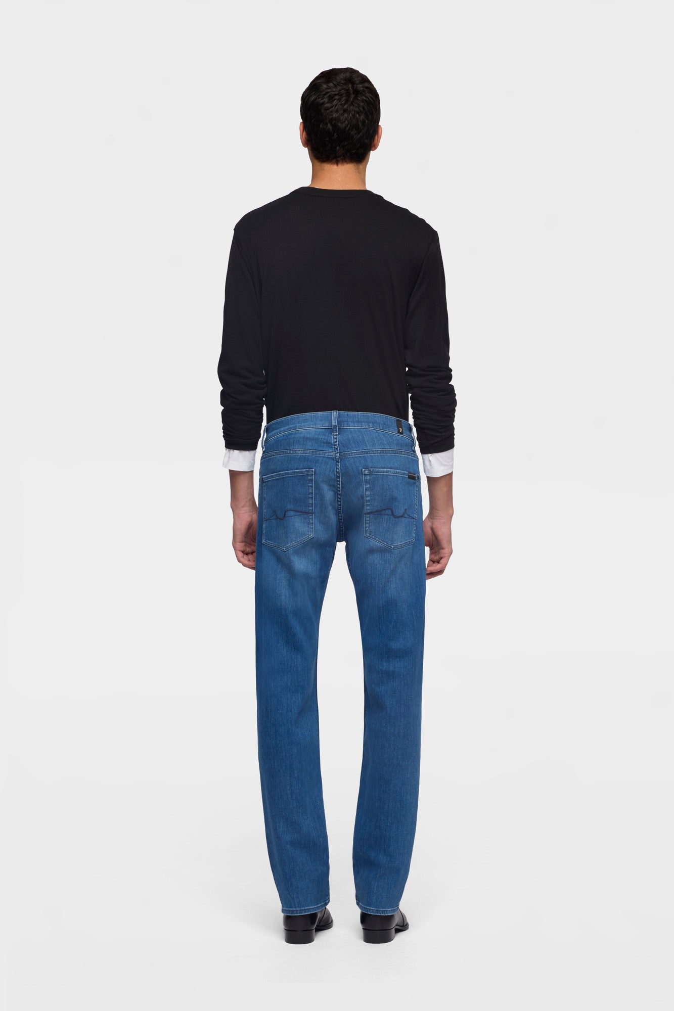 7-for-all-mankind-standard-straight-jeans-luxe-performance-in-mid-blue image 5