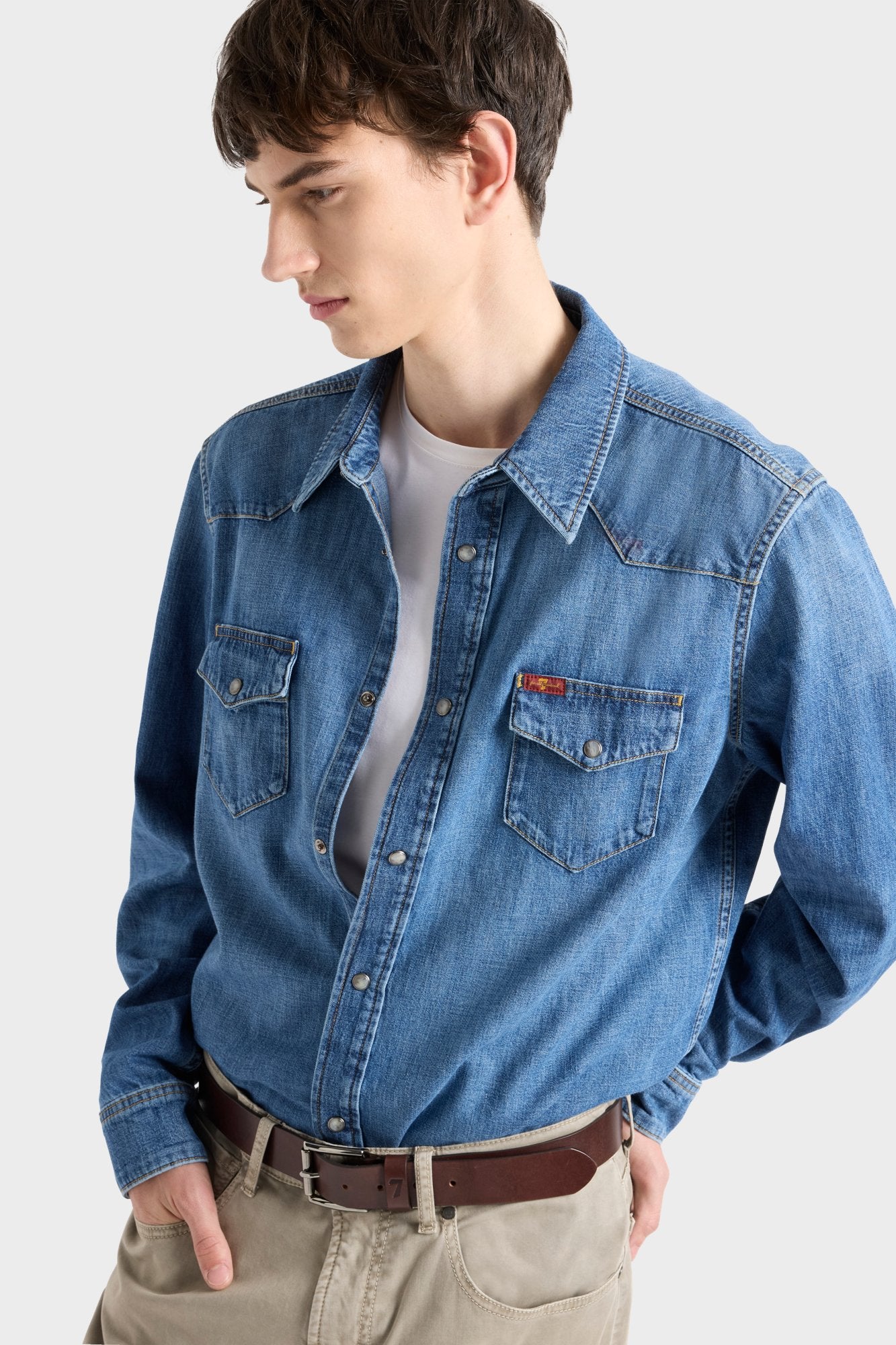 7-for-all-mankind-western-hemd-denim-canyon-herren image 6