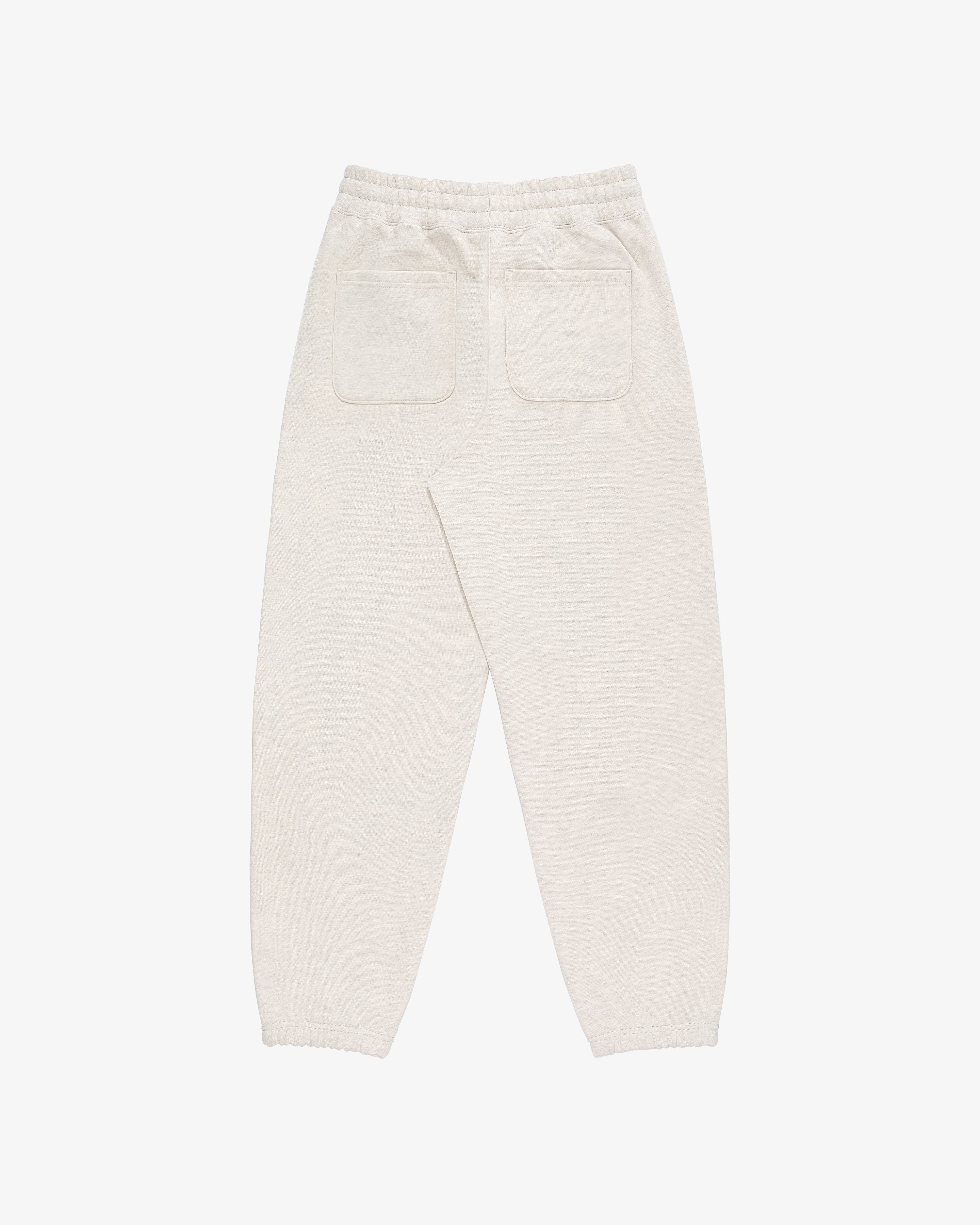 aim-leon-dore-tonal-logo-sweatpants-oatmeal-regular-fit image 4