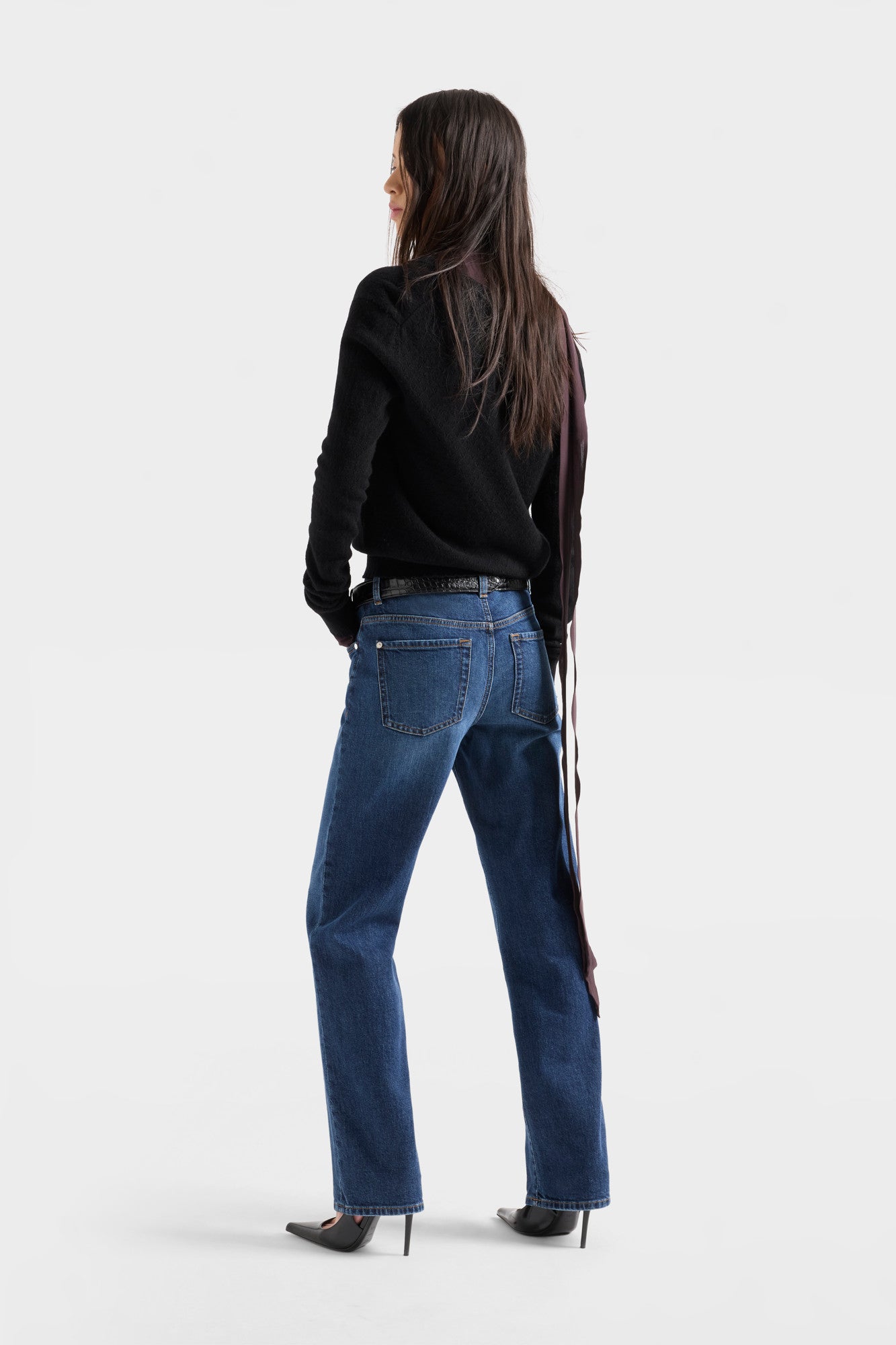 7-for-all-mankind-calie-straight-jeans-indiglow-straight-leg-dark-wash-damen image 5