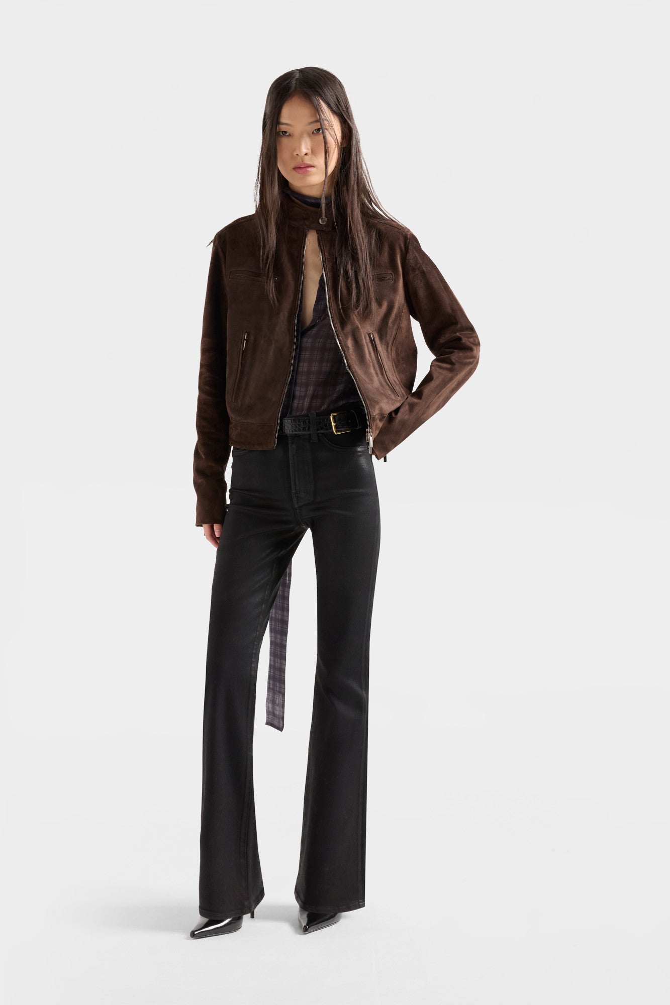 7-for-all-mankind-biker-jacket-suede-lederjacke-coffee-bean image 2
