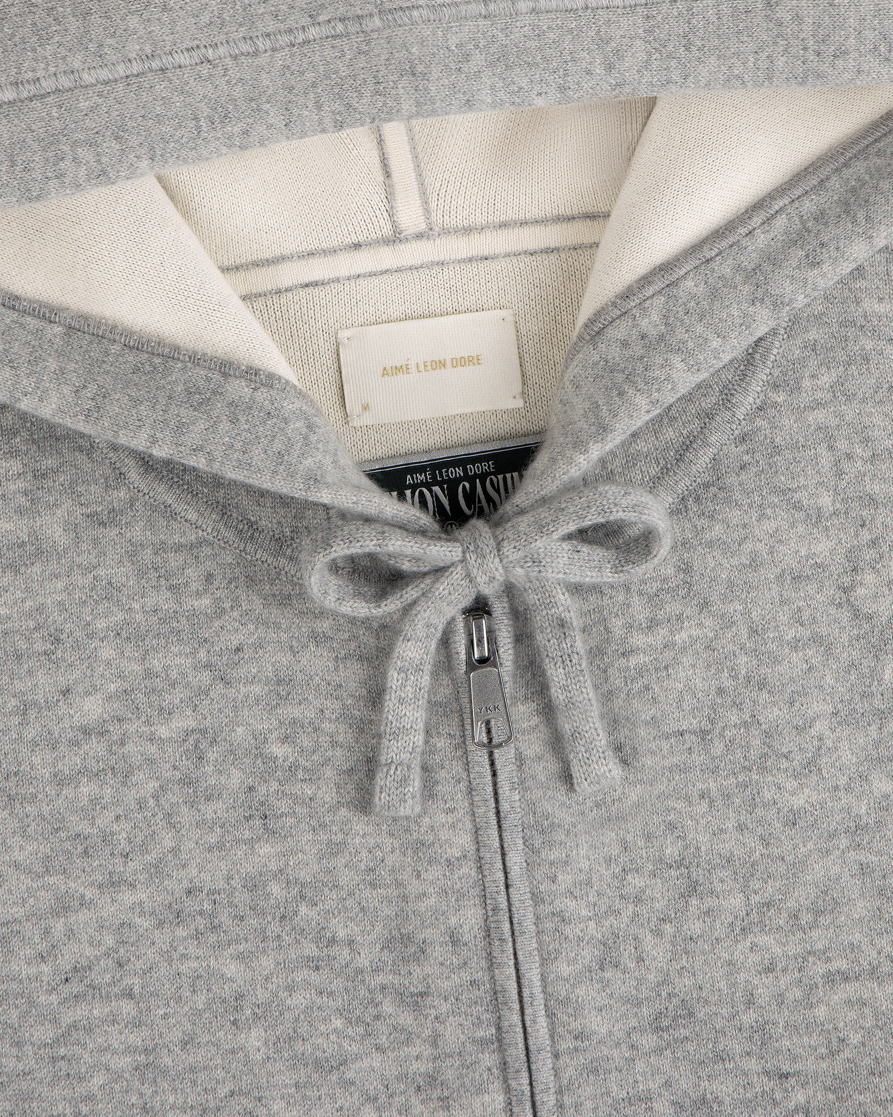 aim-leon-dore-full-zip-pavilion-cashmere-hoodie-grau image 4