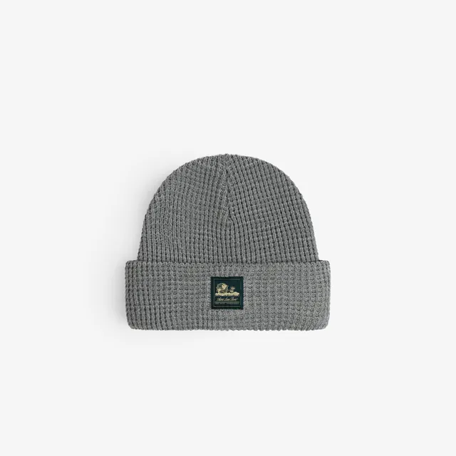 aim-leon-dore-waffle-knit-beanie-grau-unisex image 1