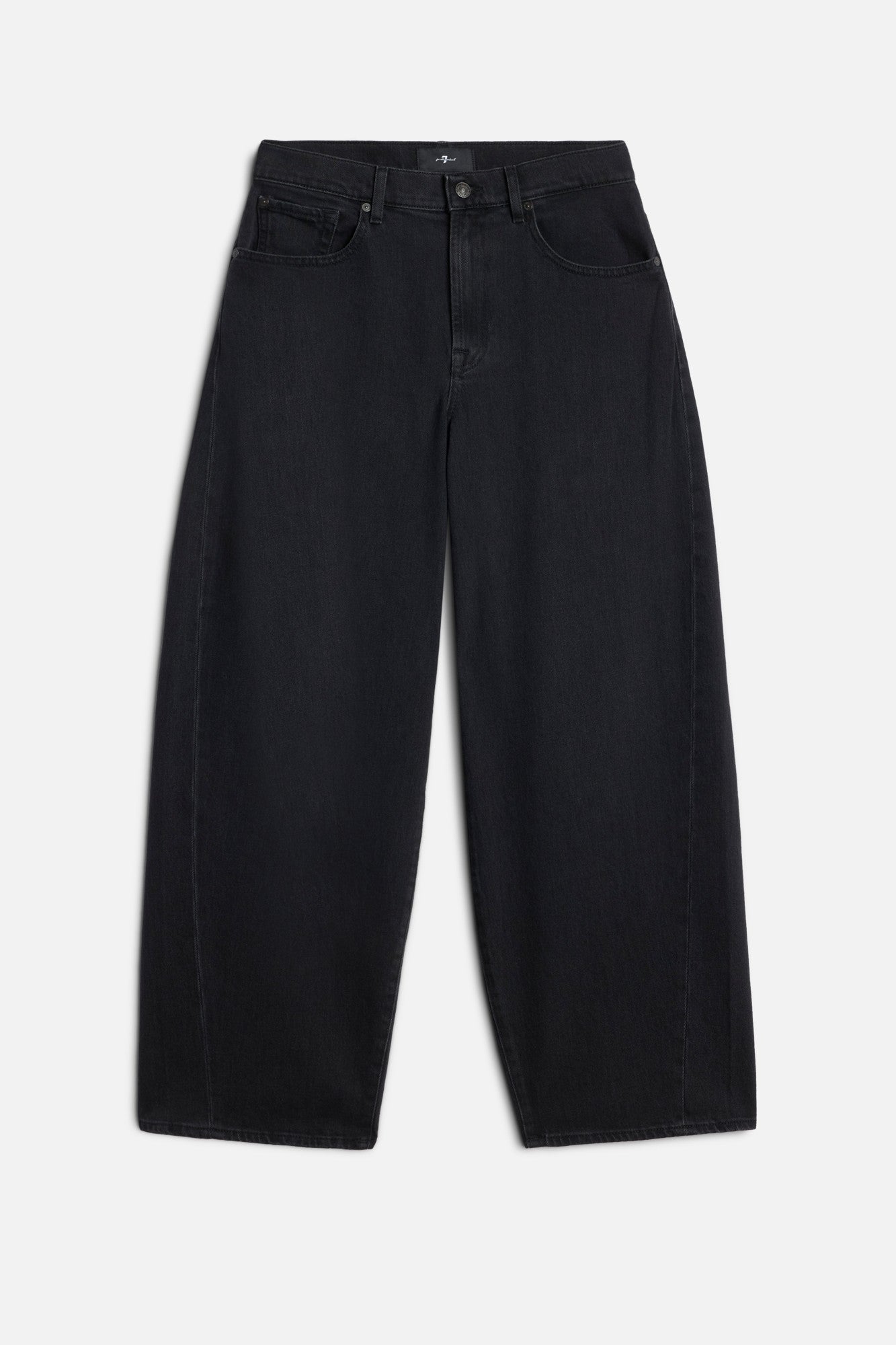 7-for-all-mankind-mankind-twisted-bonnie-barrel-leg-jeans-thunderstorm-damen-sch image 1