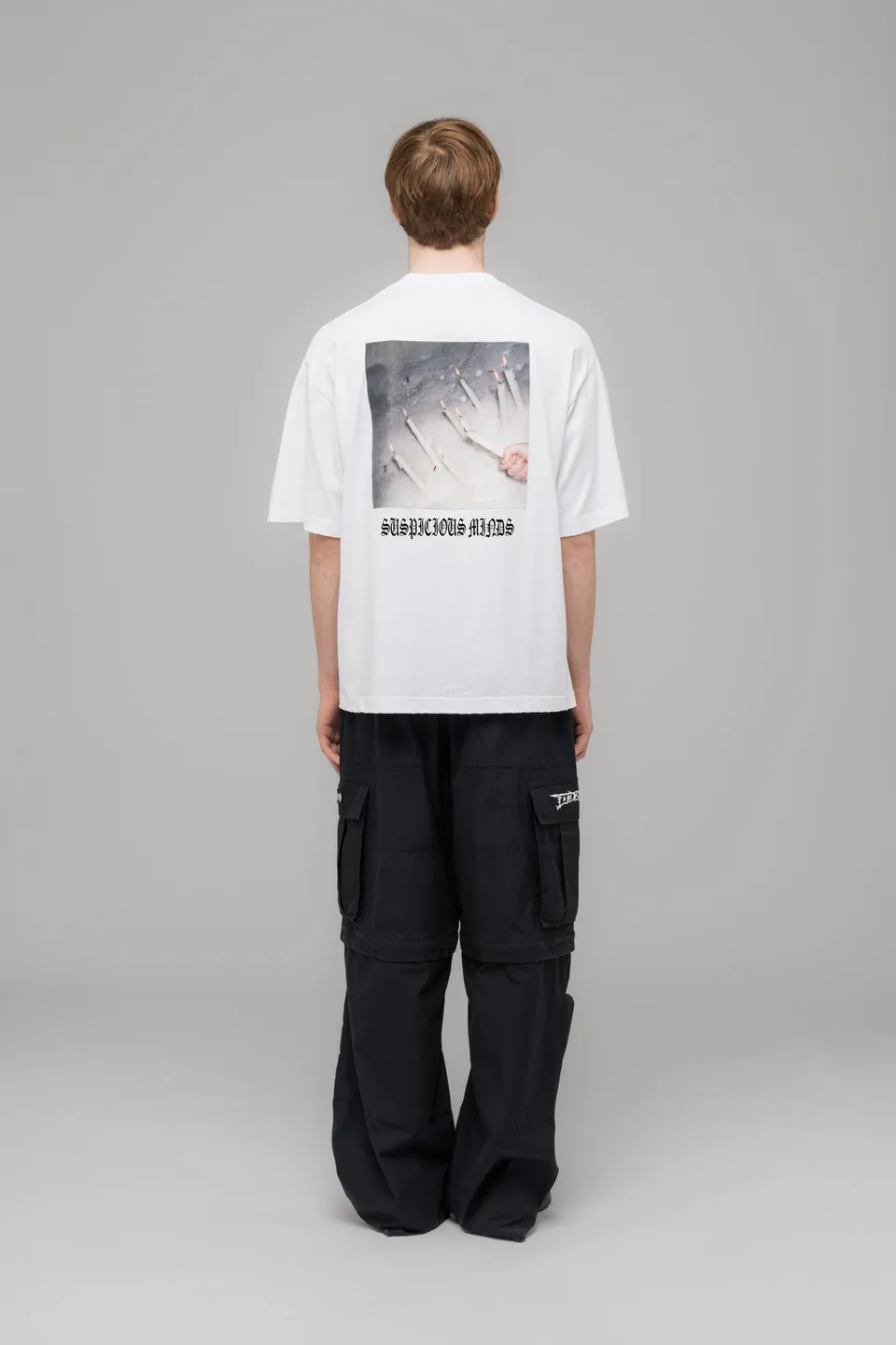 032c-t-shirt-with-print-candle-dinner-stone-washed-t-shirt-mit-back-print image 1