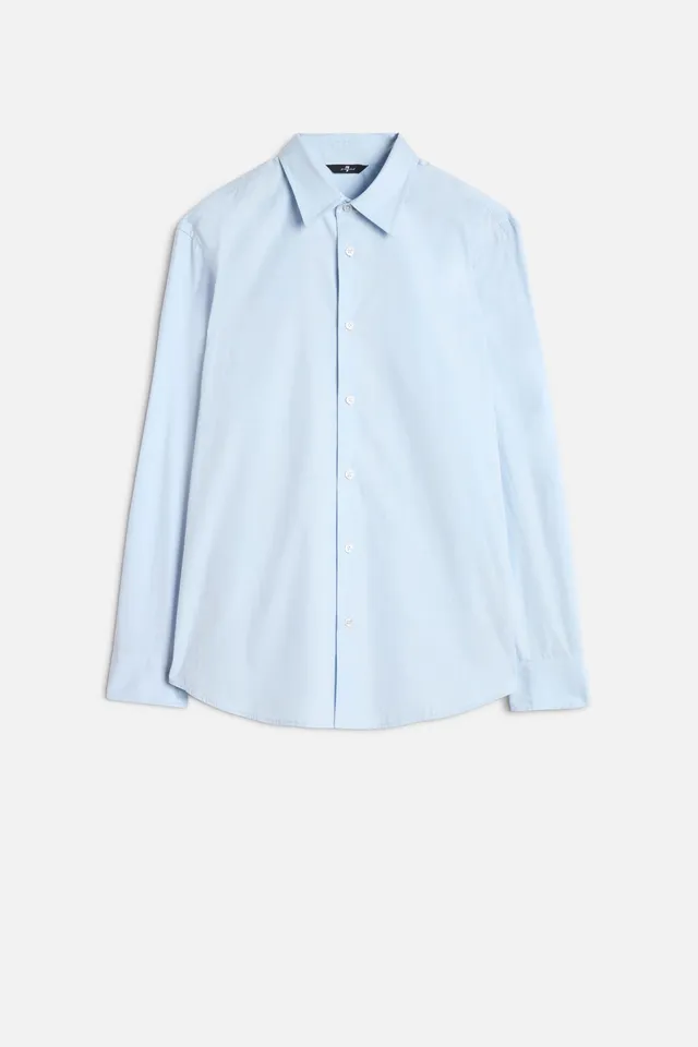 7-for-all-mankind-long-sleeve-poplin-shirt-sky-blue-herren-baumwollhemd image 1