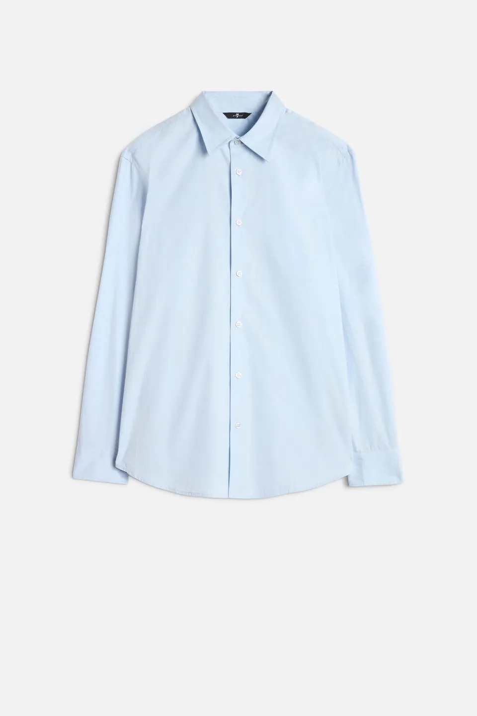 7-for-all-mankind-long-sleeve-poplin-shirt-sky-blue-herren-baumwollhemd image 1