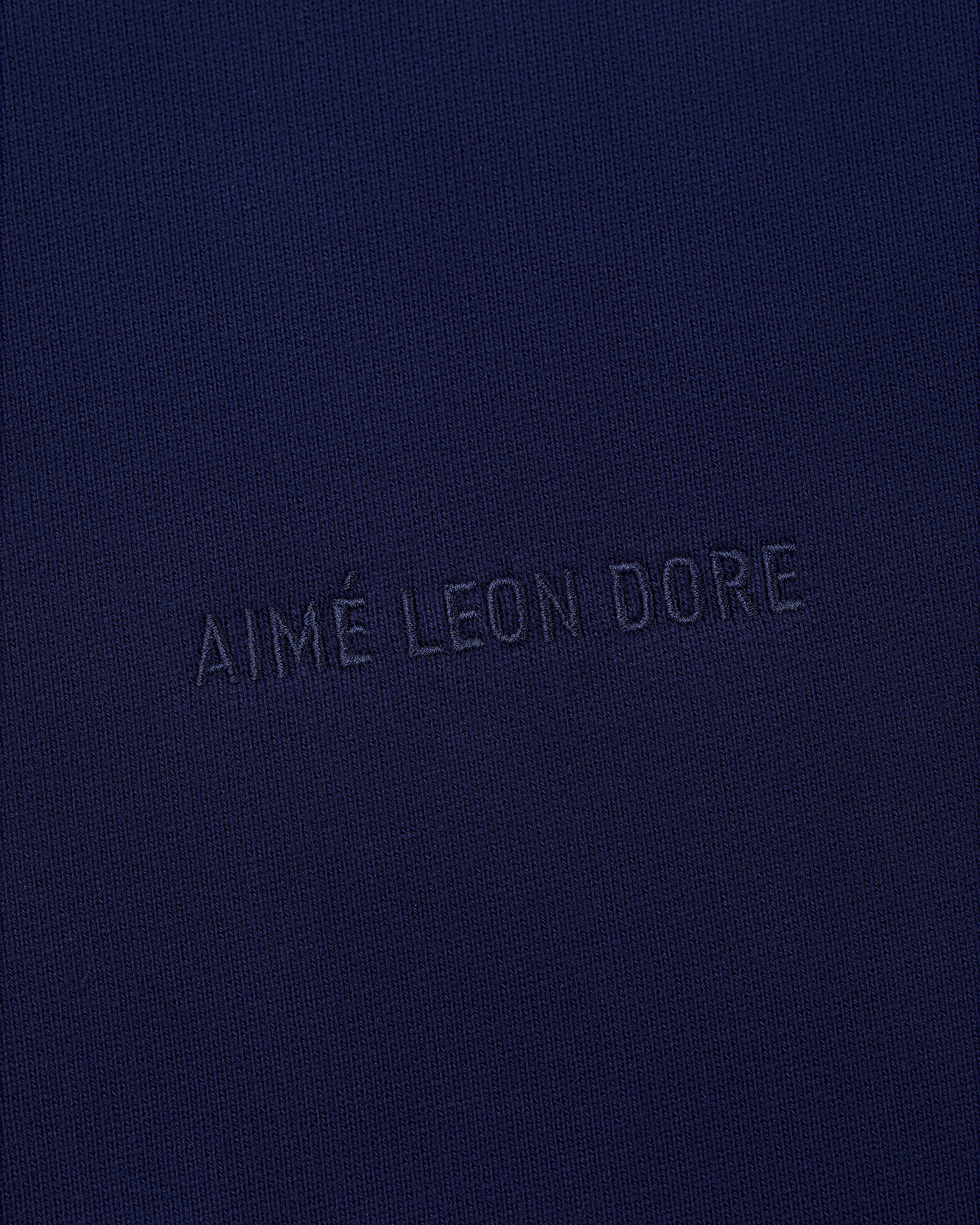 aim-leon-dore-tonal-logo-hoodie-navy image 5