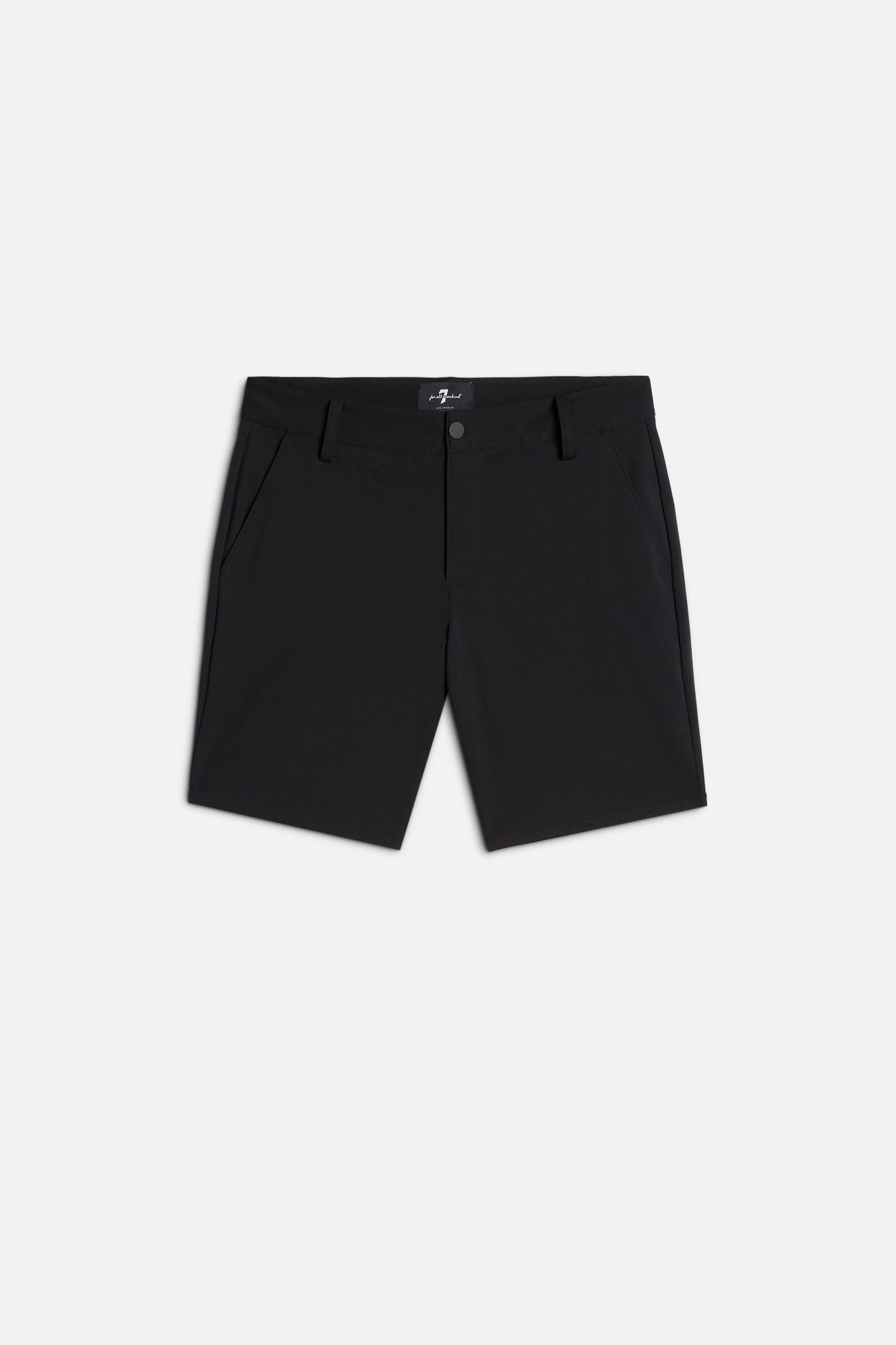 7-for-all-mankind-double-knit-shorts-black image 1