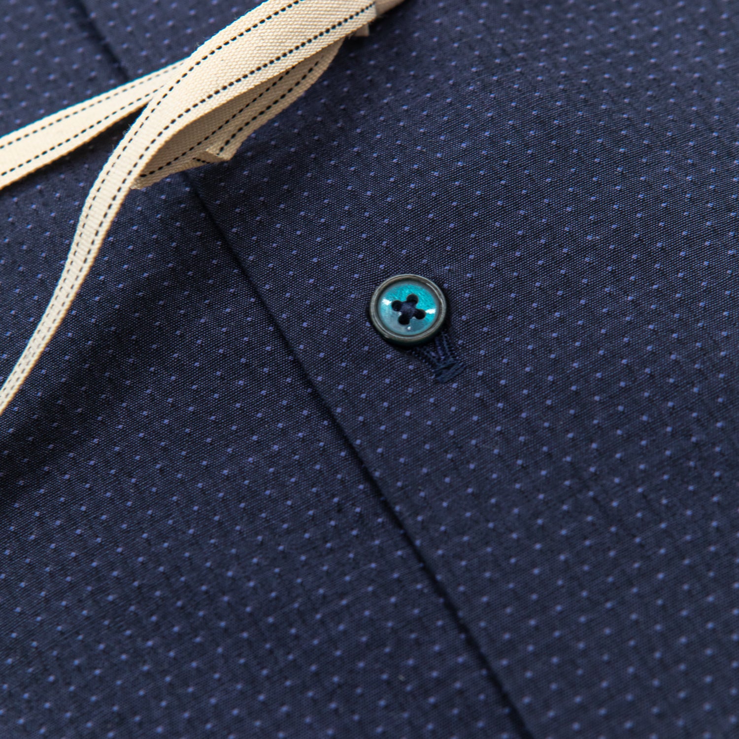 alessandro-lamura-camicia-hemd-nachtblau-microdesign image 3