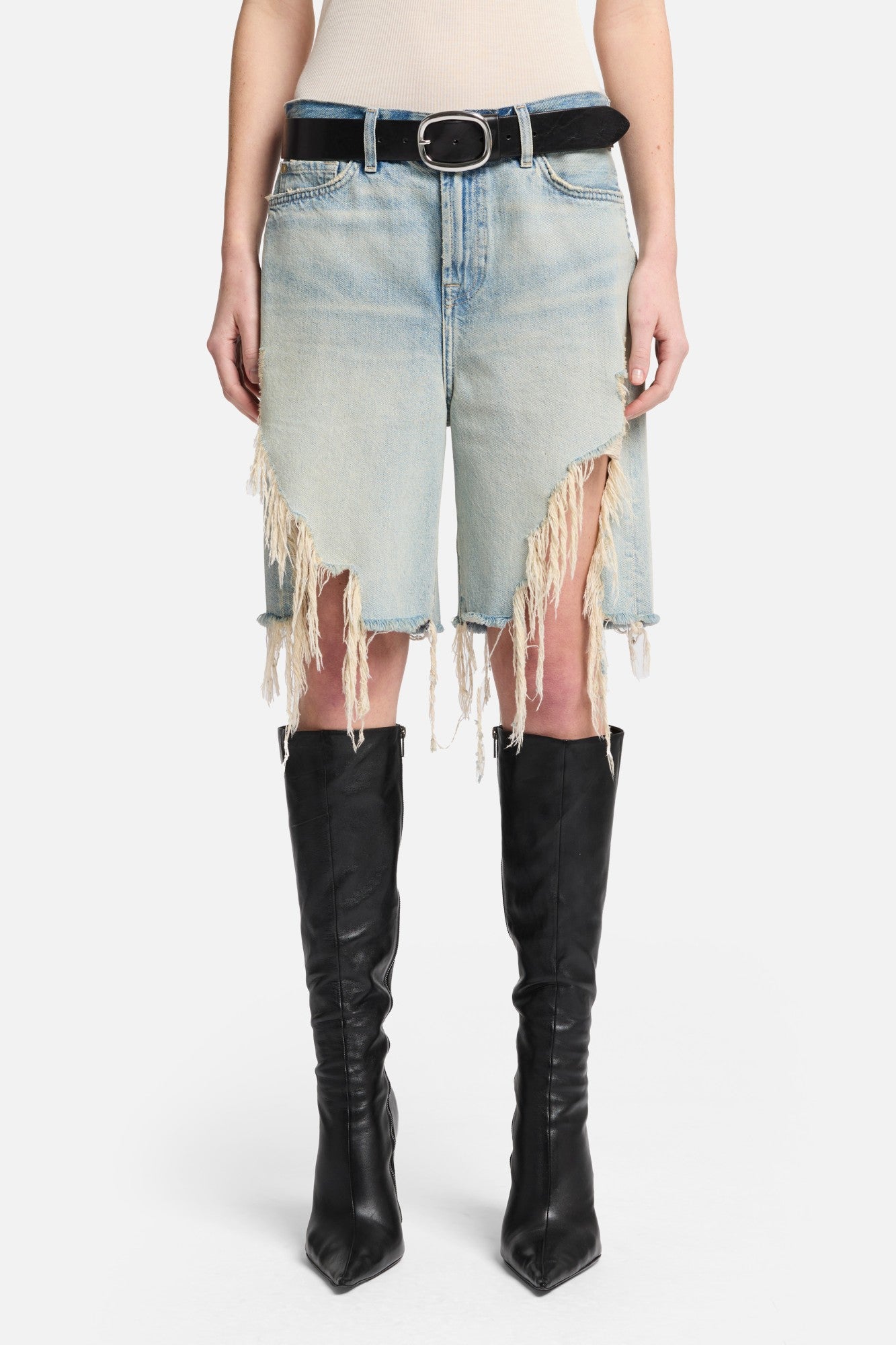 7-for-all-mankind-lola-shorts-damen-jeansshorts-peaches image 3