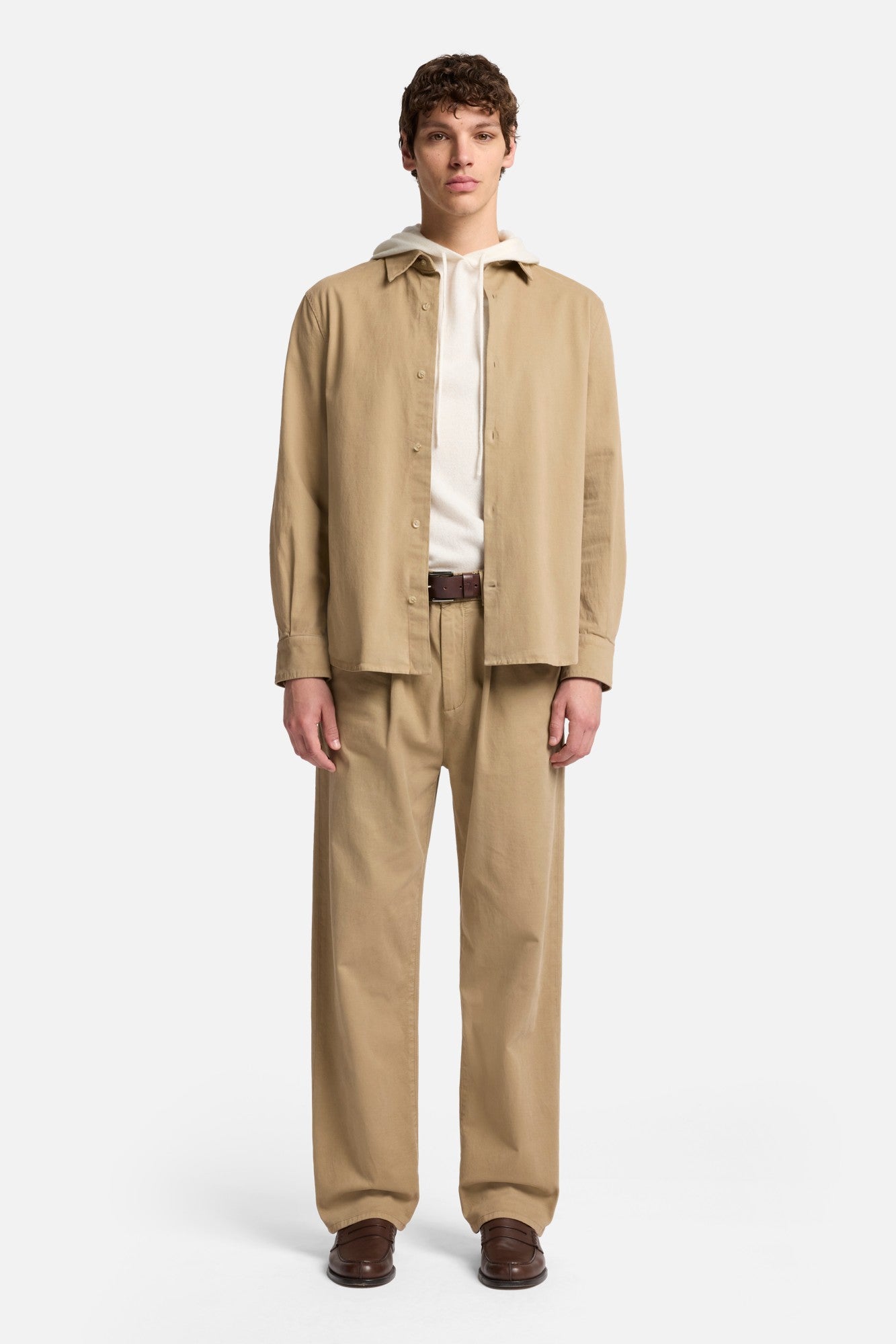 7-for-all-mankind-comfort-twill-button-up-hemd-silver-mink image 2