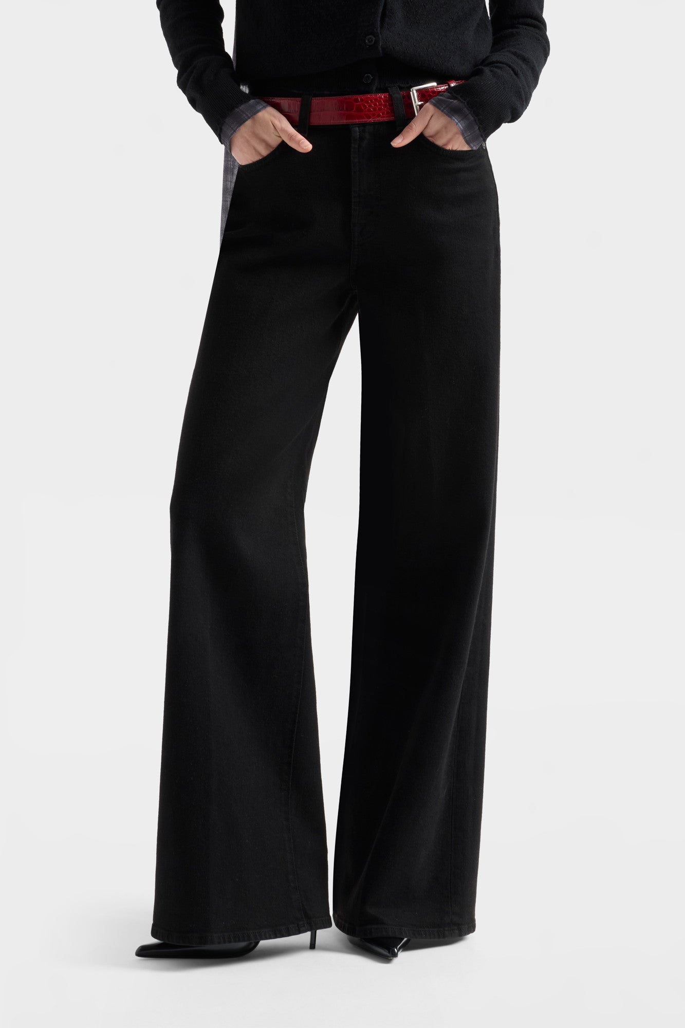 7-for-all-mankind-lotta-nightwood-damen-wide-leg-jeans-schwarz image 3