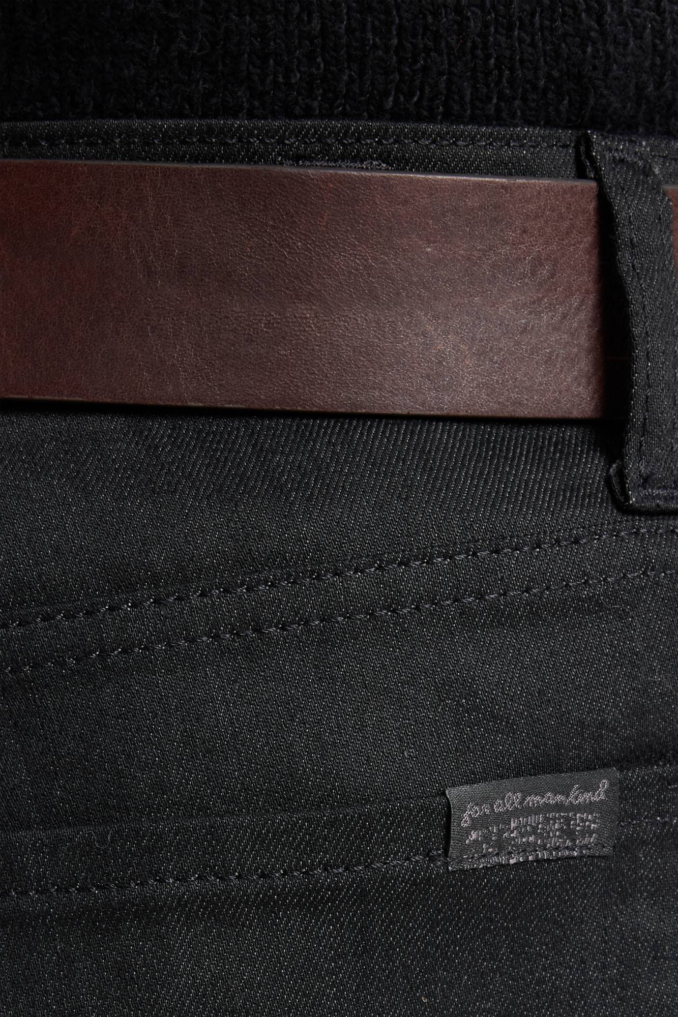 7-for-all-mankind-airweft-slimmy-jeans-slim-fit-in-volcano-schwarz image 4