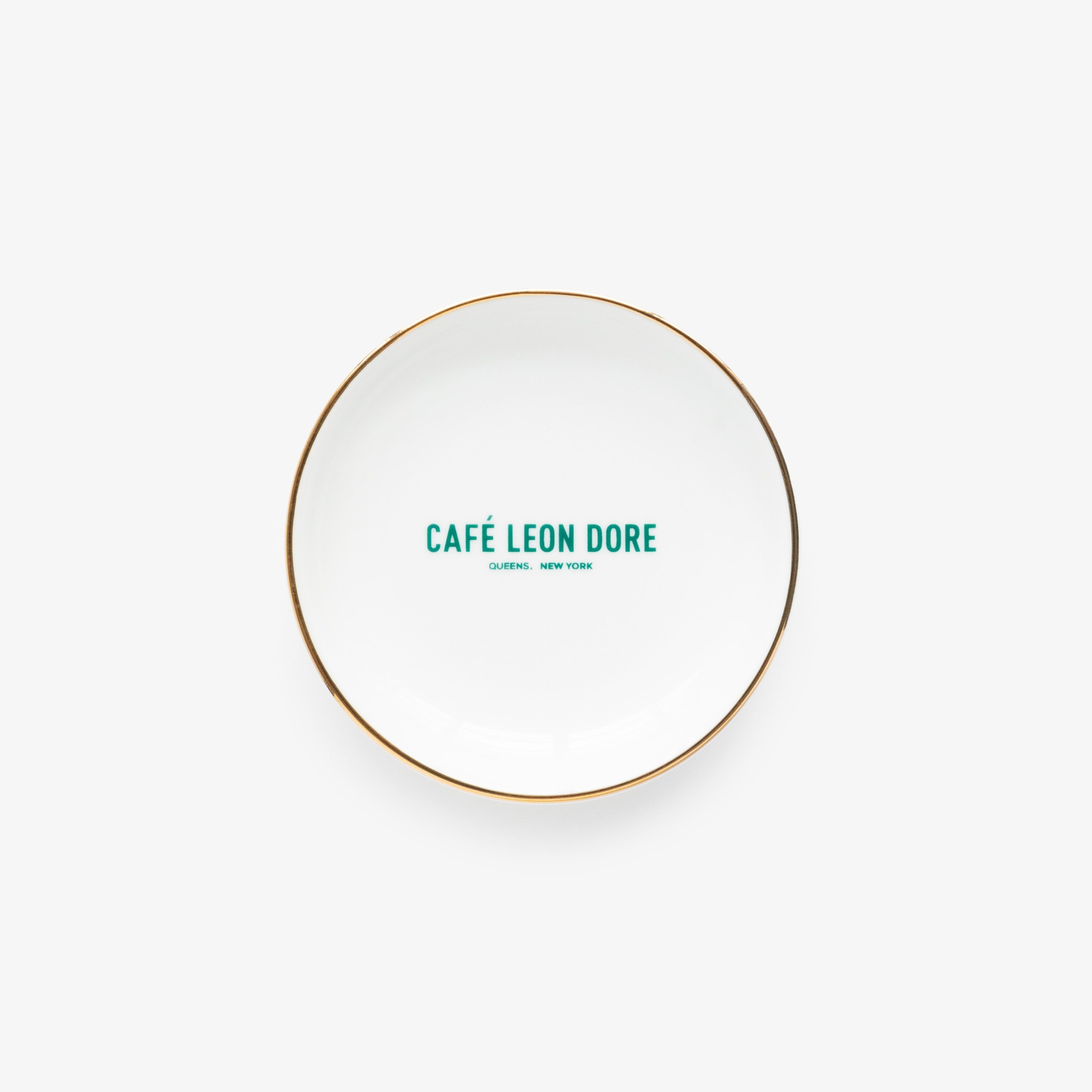 aim-leon-dore-caf-leon-dore-ringschale-aus-porzellan-wei-mit-goldrand image 1