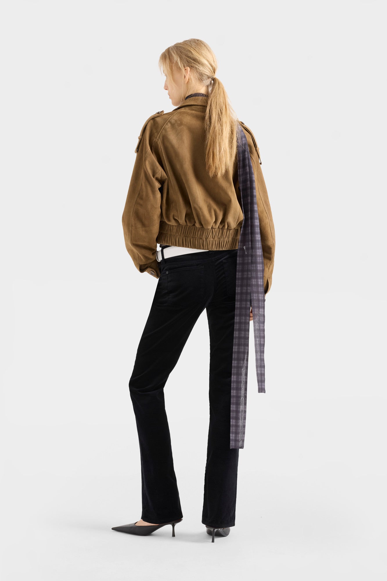 7-for-all-mankind-aviator-jacket-suede-chestnut-bomber-damen image 5