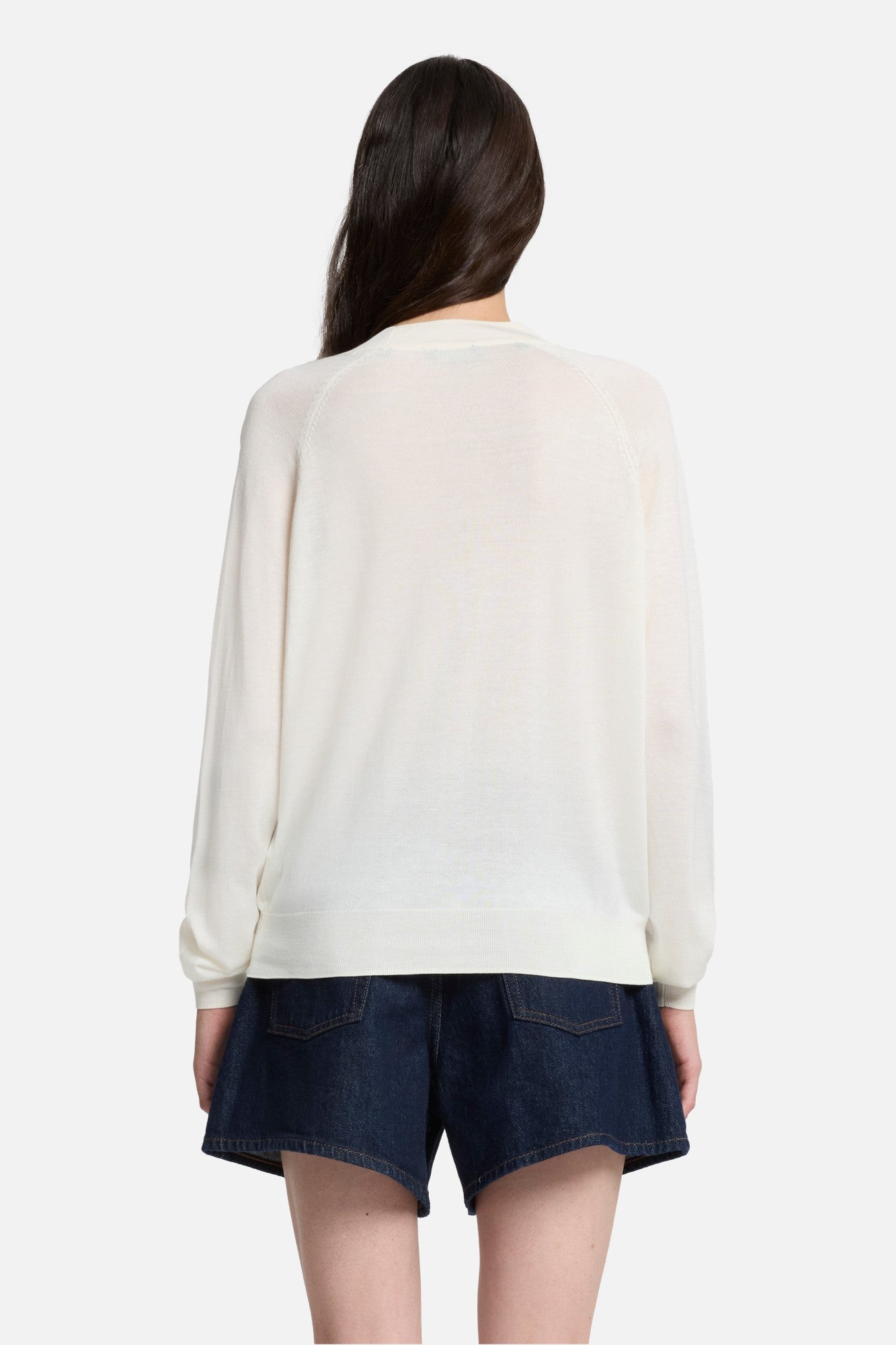 7-for-all-mankind-silk-blend-v-neck-cardigan-strickjacke-in-ivory image 5
