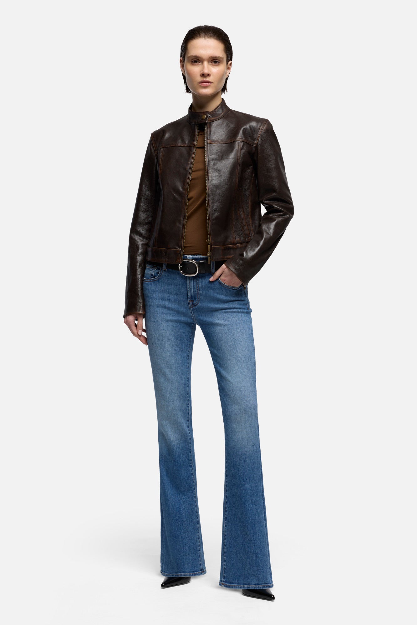 7-for-all-mankind-tailorless-bootcut-jeans-denim-vapor-damen image 2