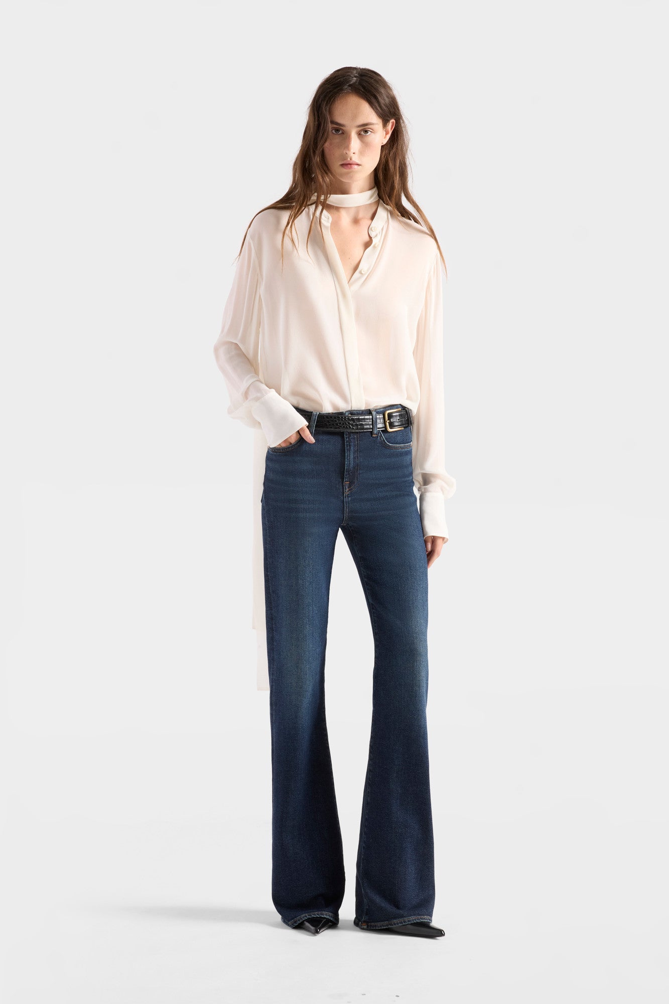 7-for-all-mankind-lisha-flare-jeans-damen-luxe-vintage-thundershade image 2