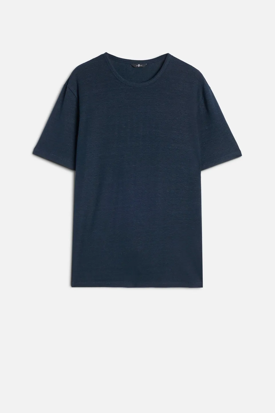 7-for-all-mankind-linen-tee-t-shirt-herren-ocean-floor image 1