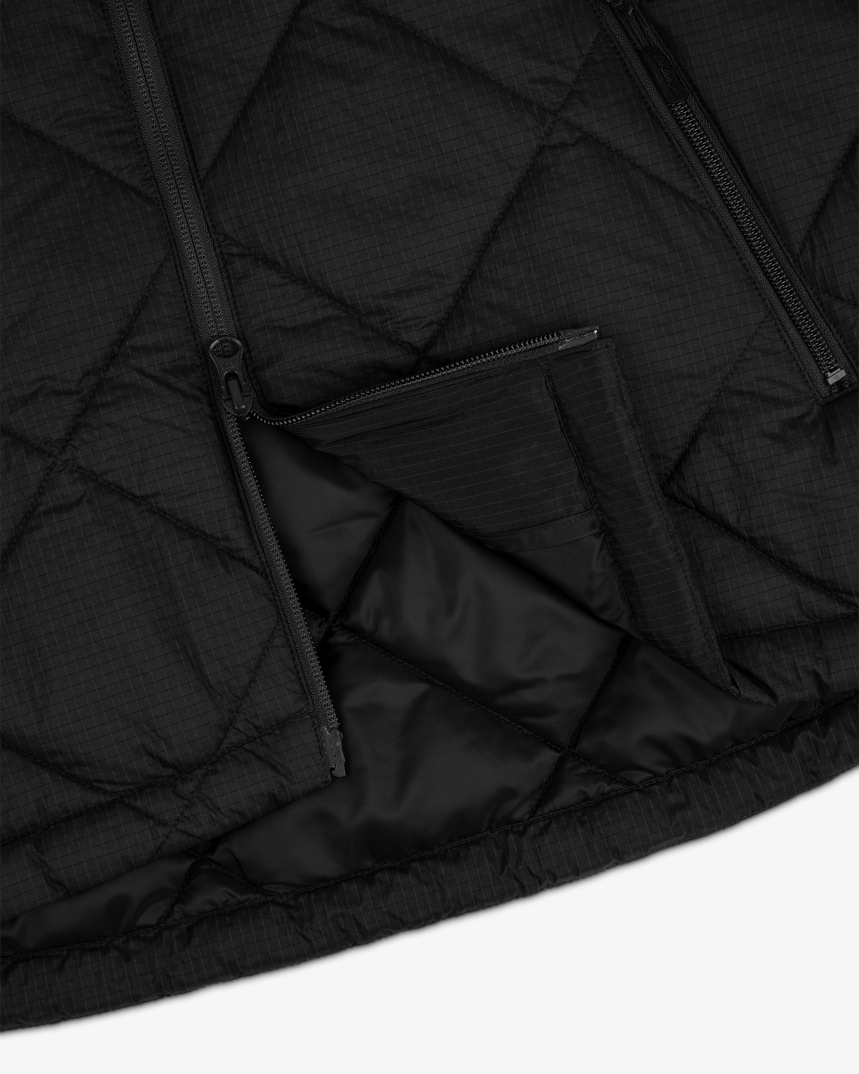 aim-leon-dore-nylon-quilted-unisphere-jacket-schwarz image 4