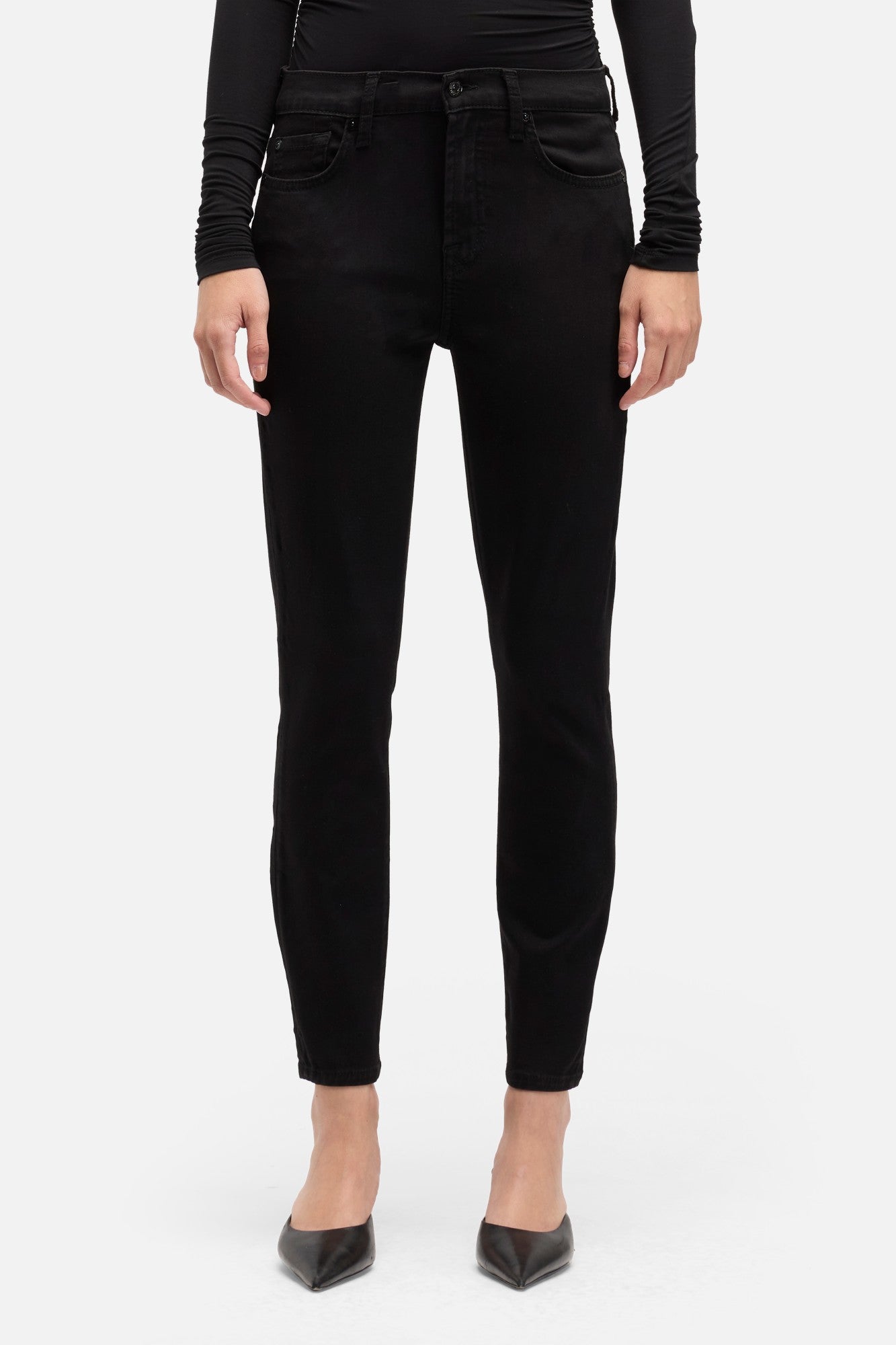 7-for-all-mankind-b-air-ankle-skinny-damen-jeans-in-rinsed-black-mid-rise-kn-che image 3