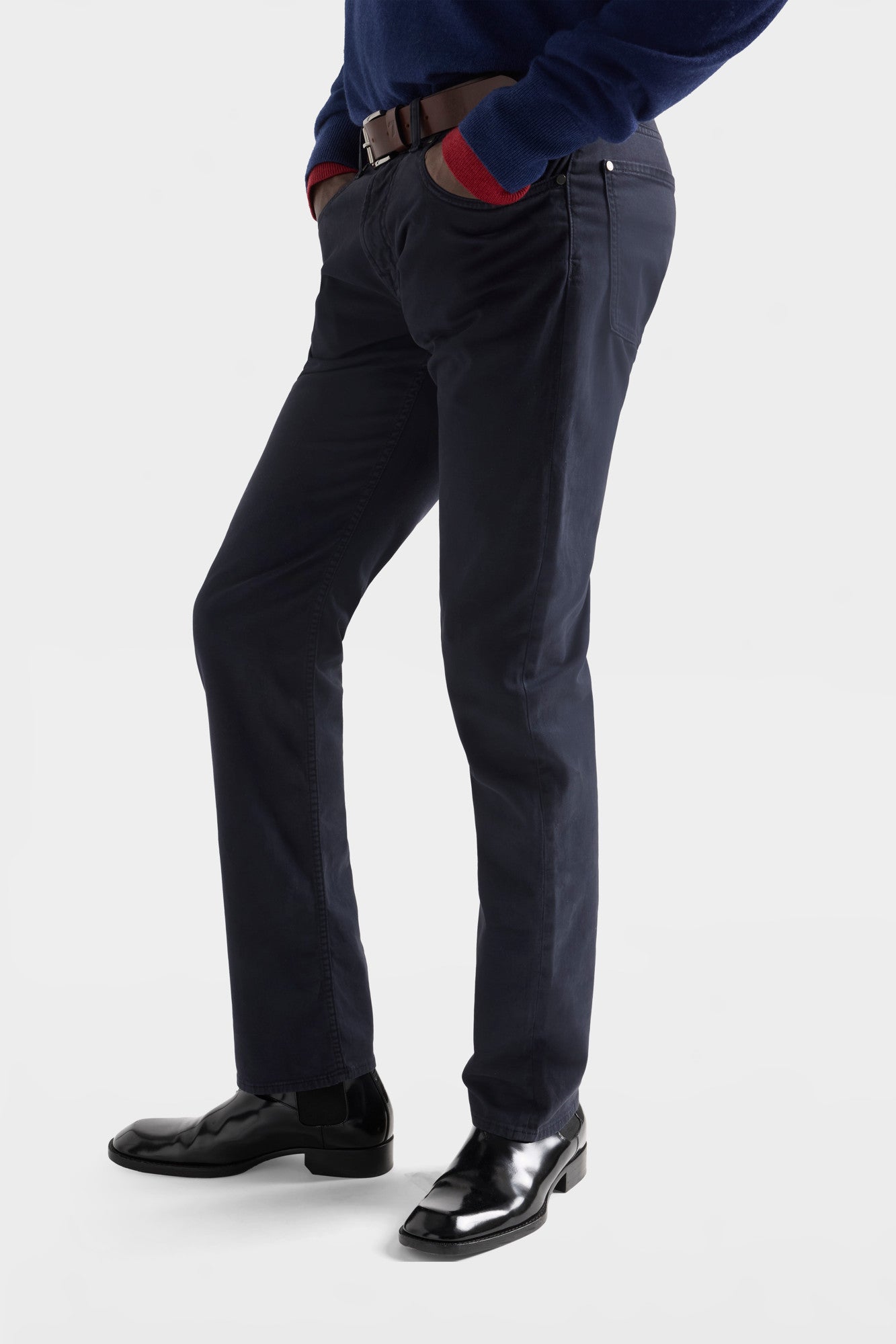 7-for-all-mankind-straight-hose-herren-luxe-sateen-navy image 6