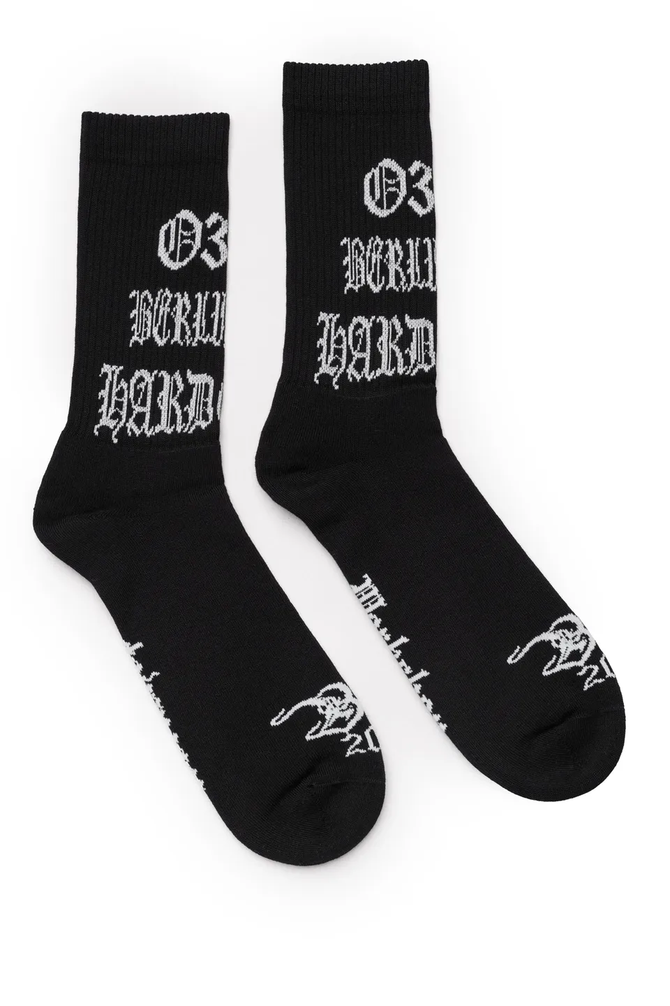 032c-socks-with-print-hardcore-since-2001 image 1