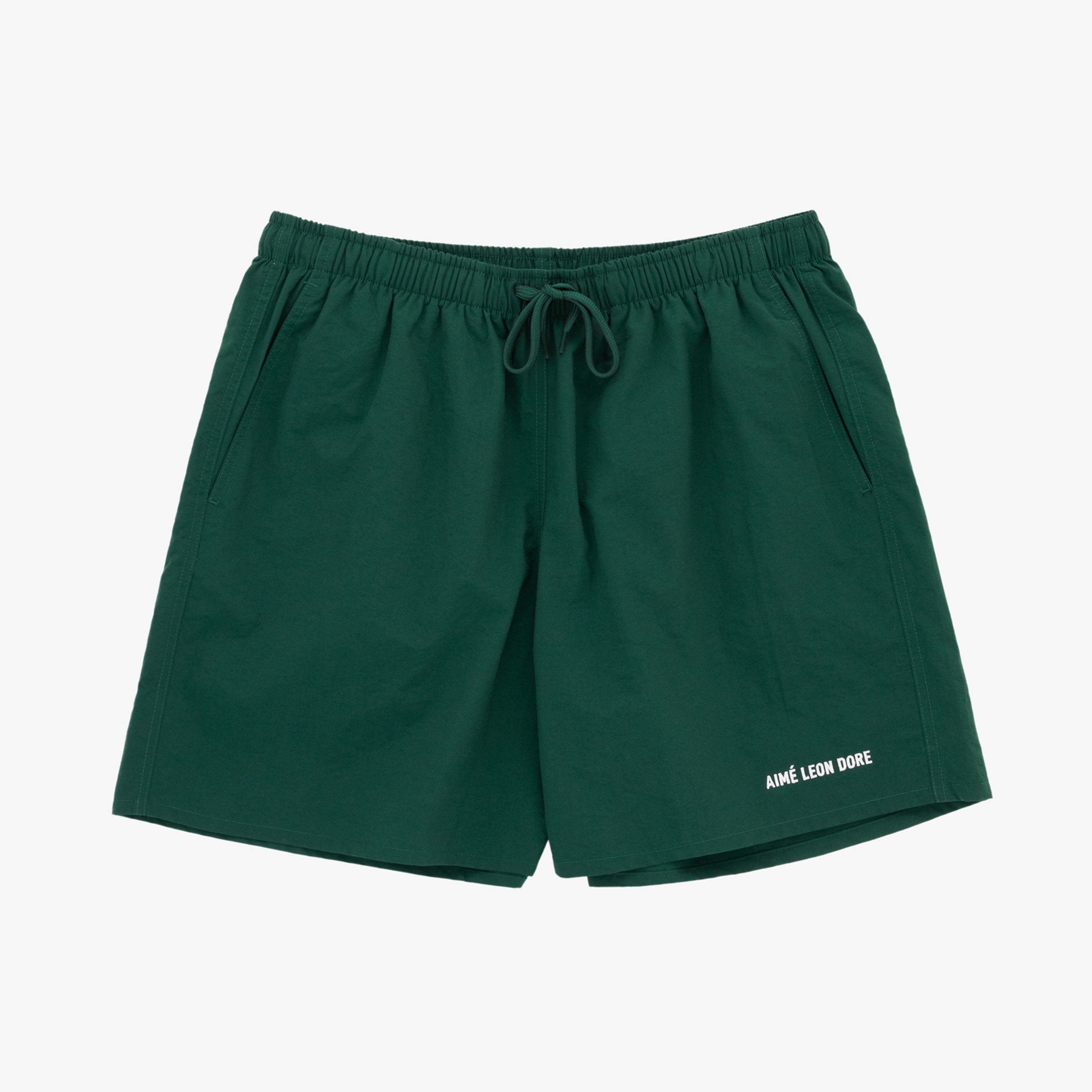 aim-leon-dore-logo-swim-short-gr-n image 1