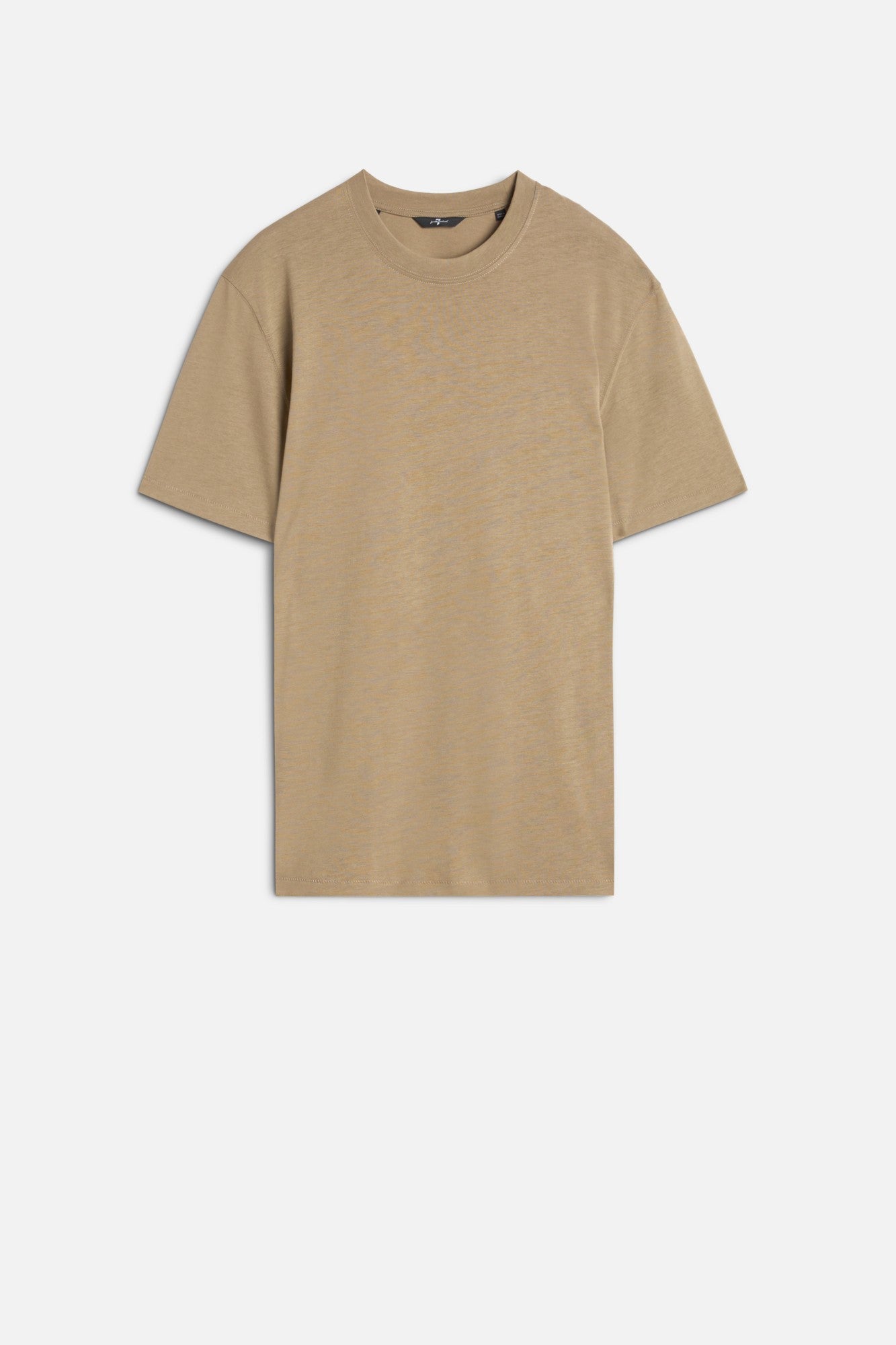 7-for-all-mankind-lyocell-crewneck-tee-taupe-herren image 1