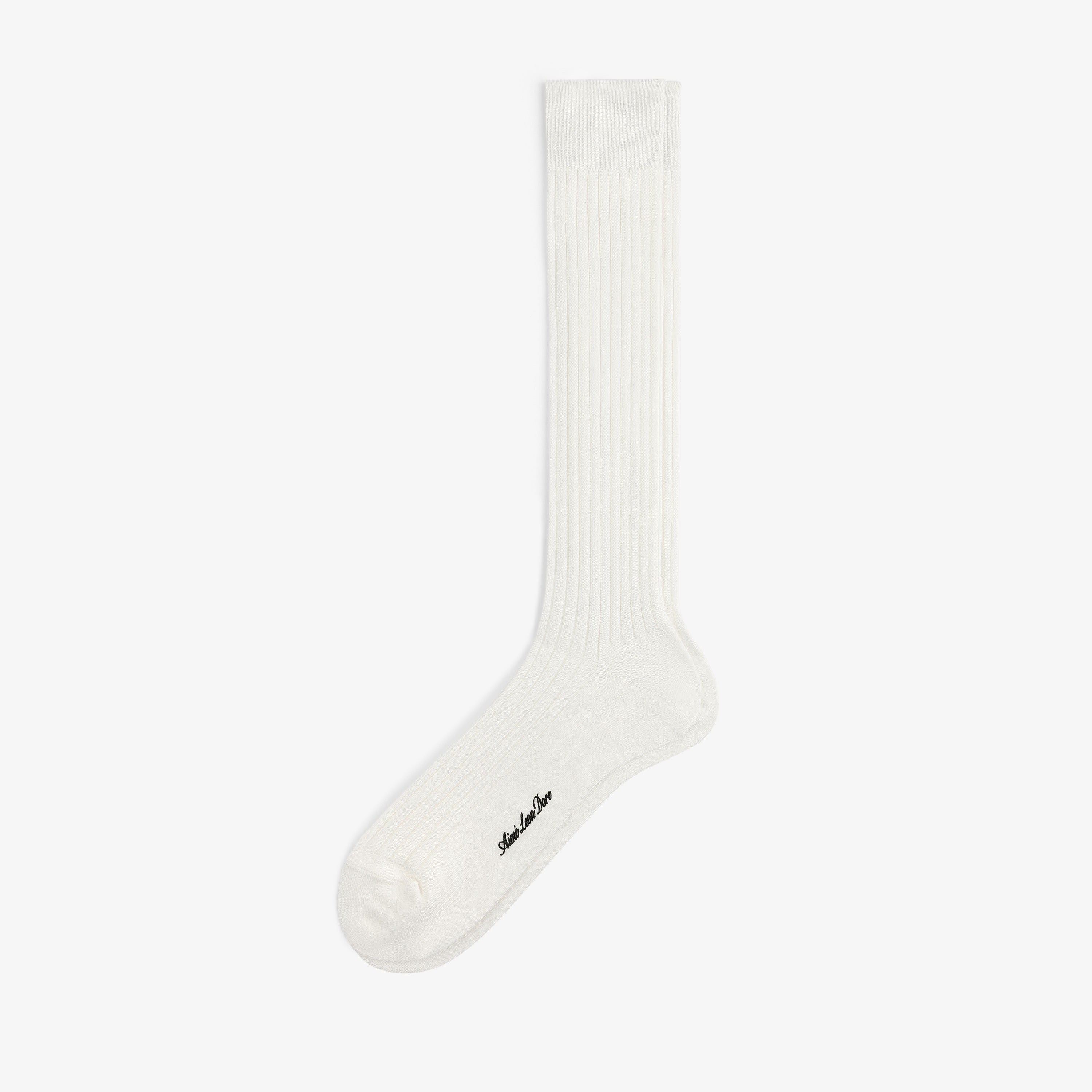aim-leon-dore-dress-sock-unisex-socken-cream image 1