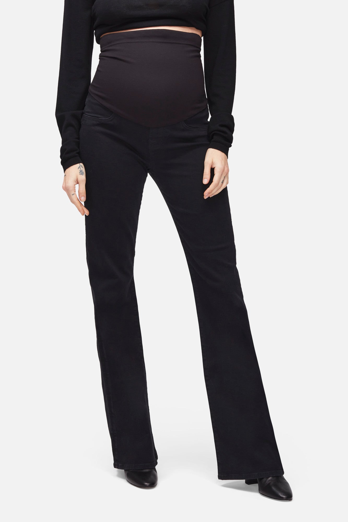 7-for-all-mankind-bootcut-maternity-slim-illusion-luxe-gravity-umstandsjeans image 2