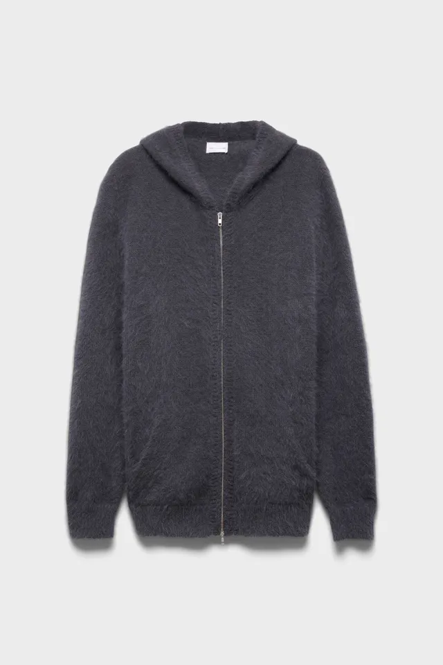 7-for-all-mankind-fuzzy-zip-hoodie-alpaca-blend-stone-damen-hoodie image 1