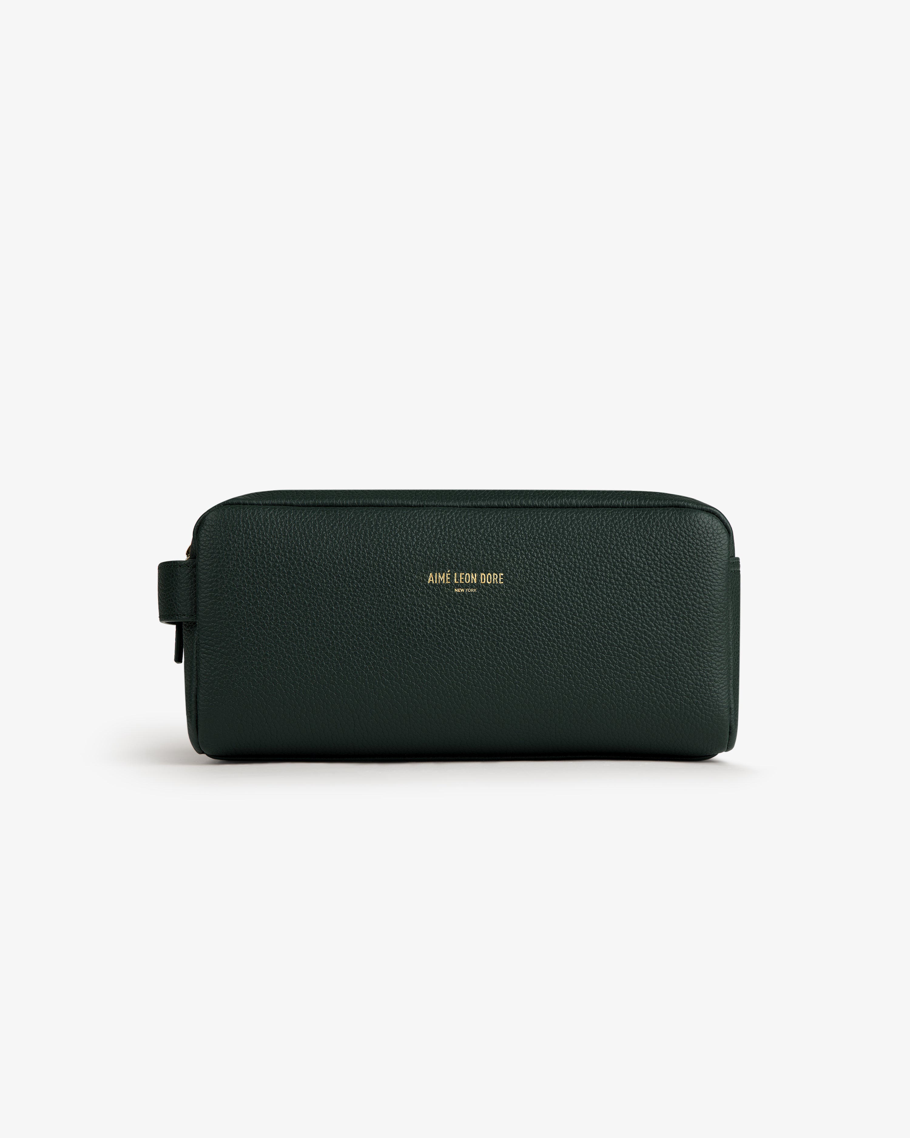 aim-leon-dore-leather-traveler-kit-gr-n-kalbsleder image 2