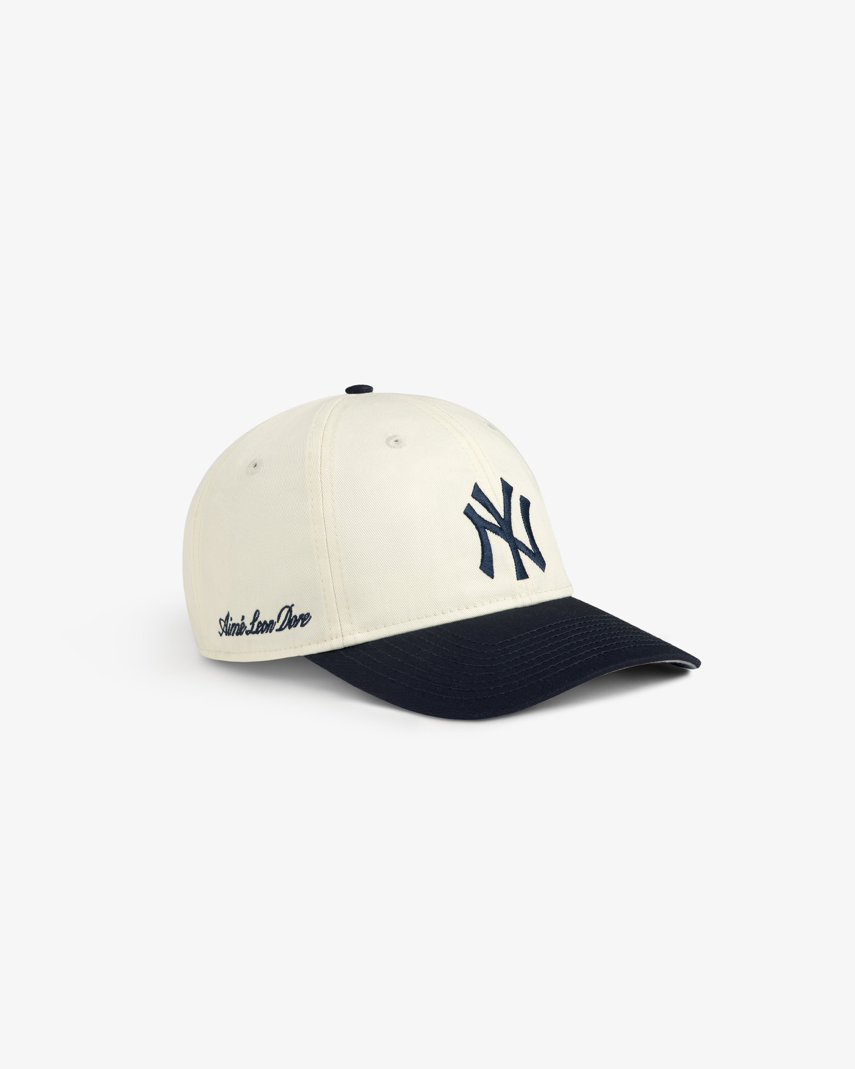 aim-leon-dore-ald-new-era-yankees-ballpark-cap-cream-navy image 3