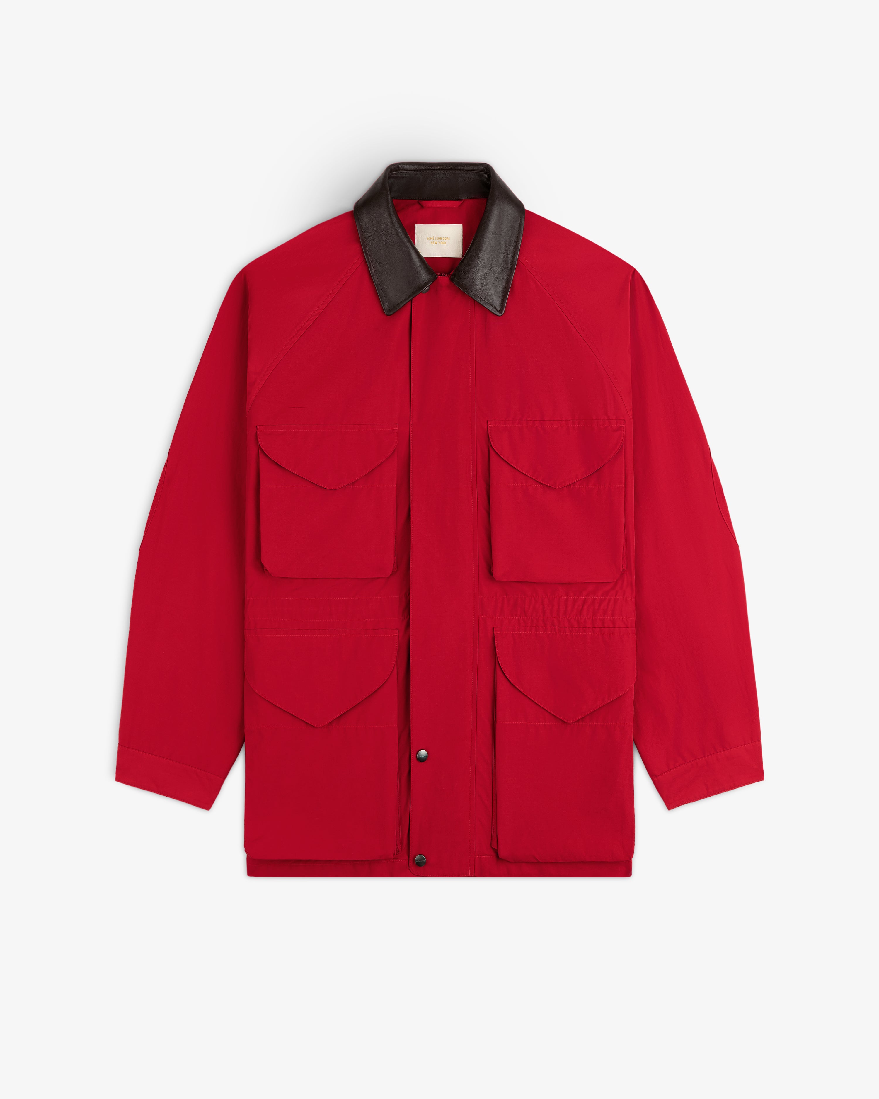 aim-leon-dore-lightweight-barn-jacket-rot-cotton-nylon image 2