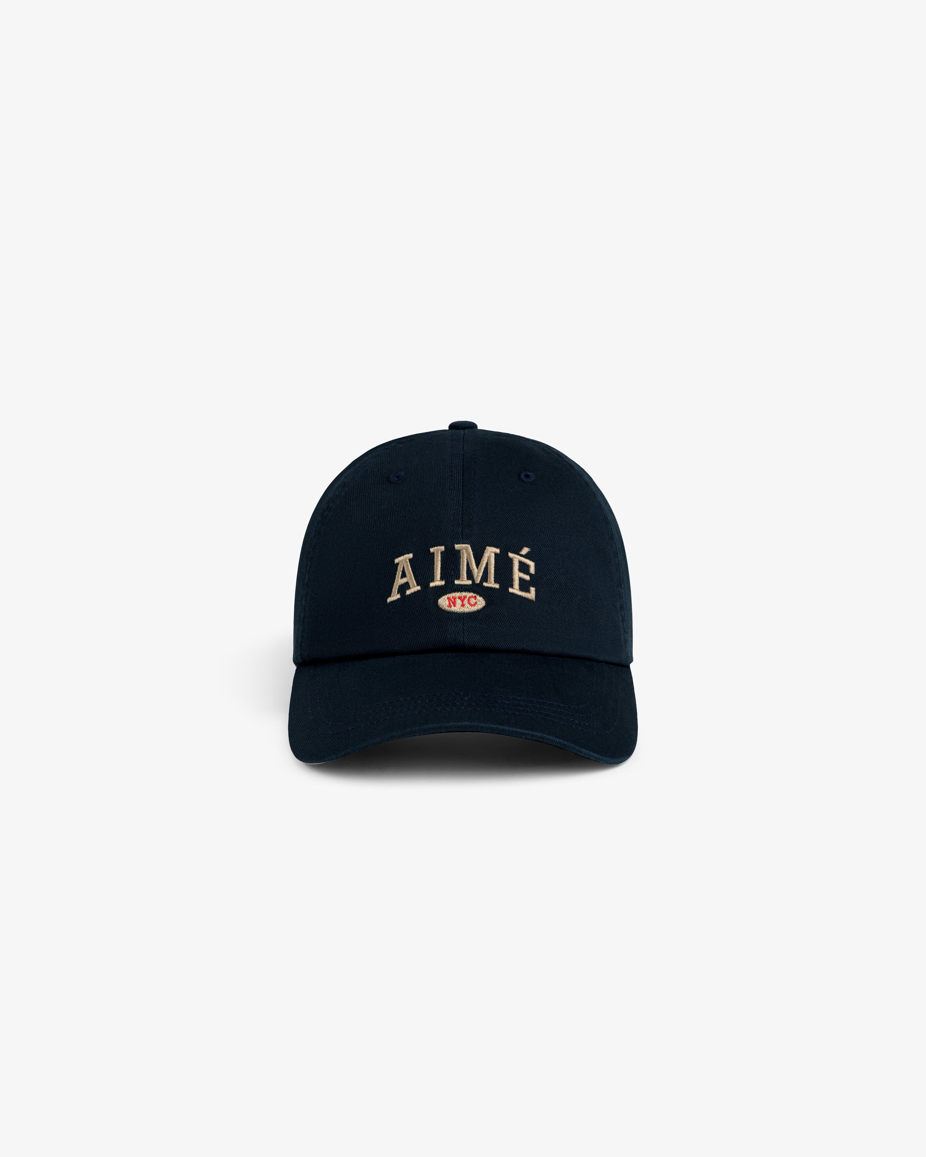 aim-leon-dore-aim-souvenir-hat-navy-6-panel-cap-baumwolle image 2