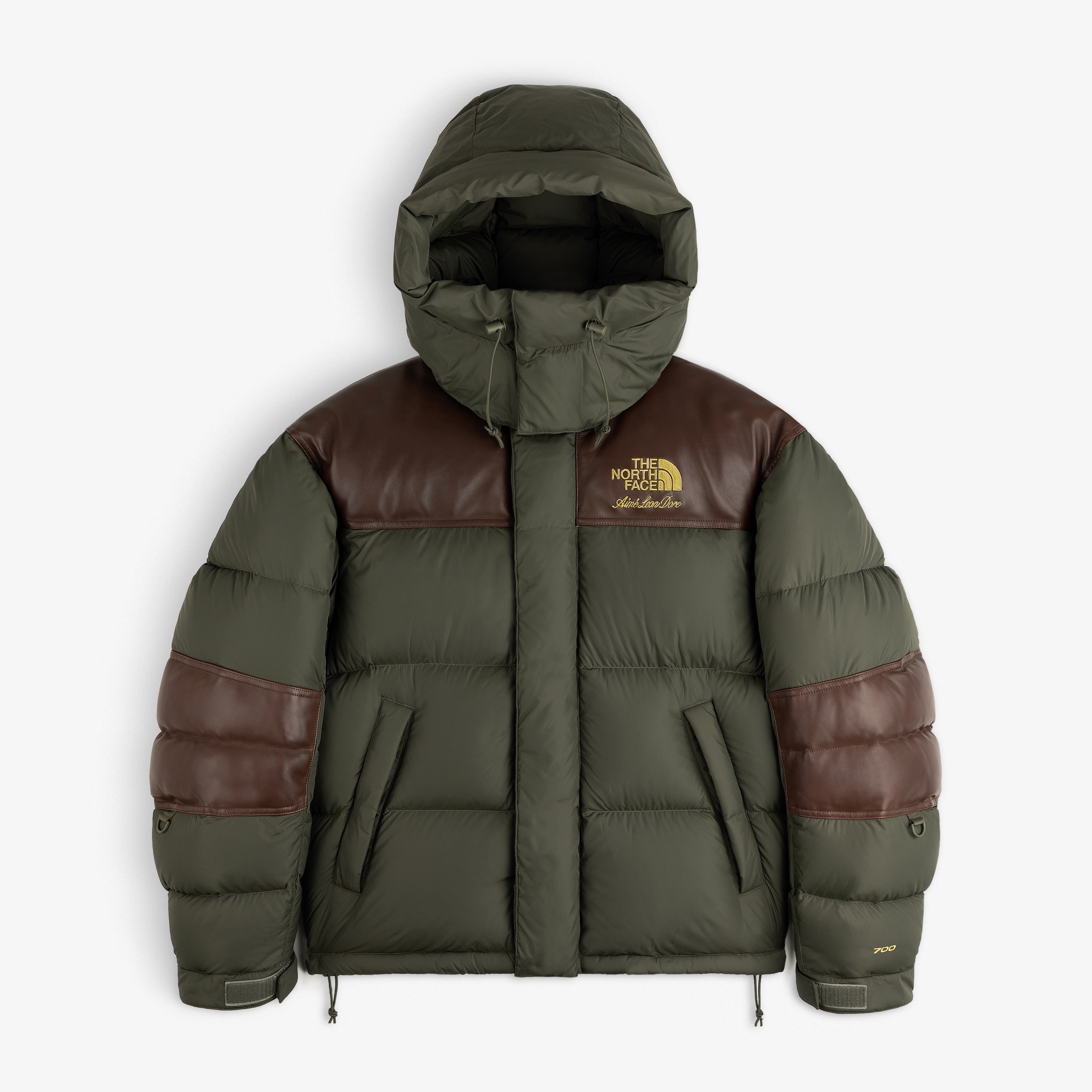 ald-x-the-north-face-baltoro-jacket-olive-puffer image 1